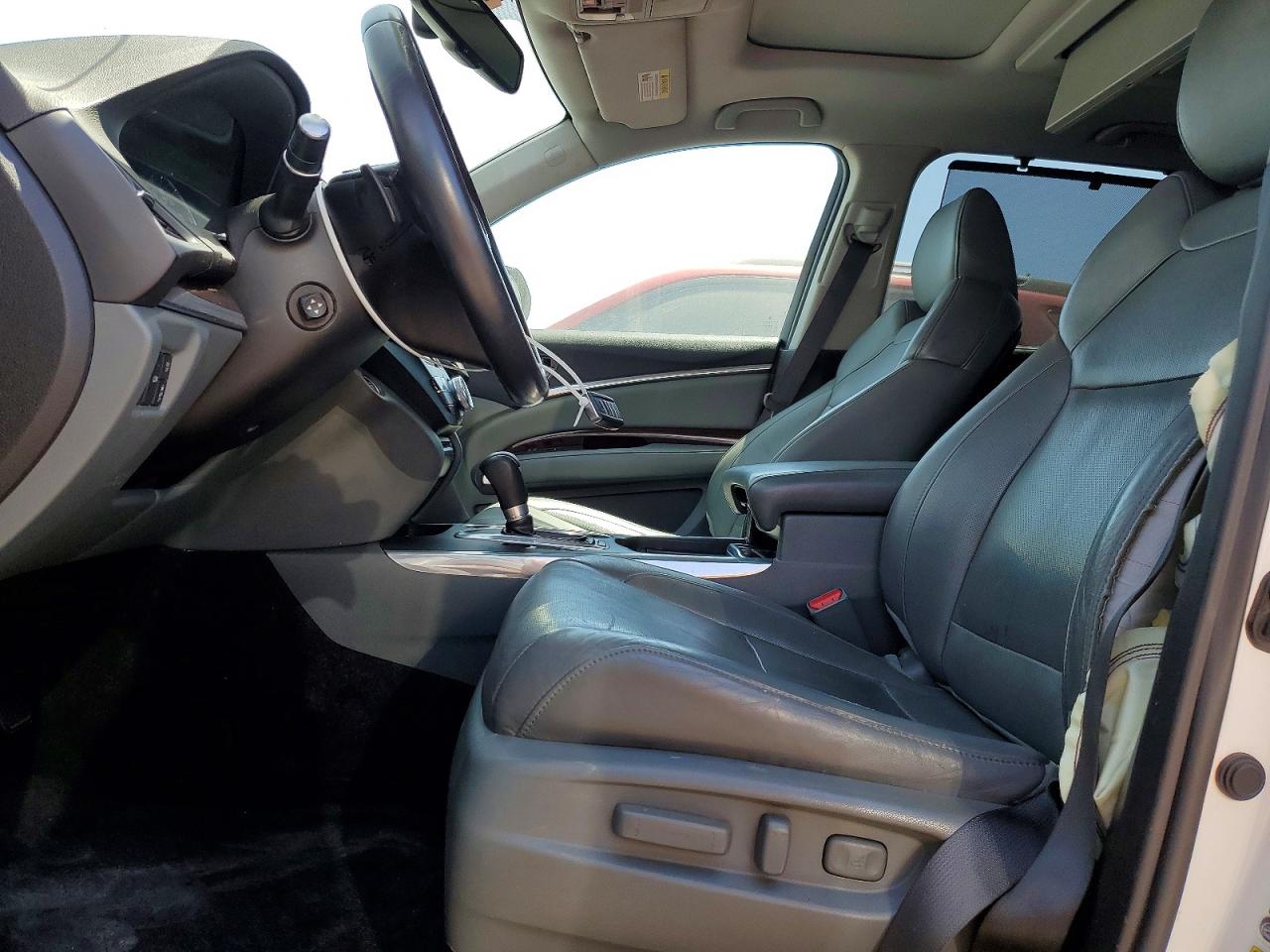 2014 Acura Mdx Advance White vin: 5FRYD3H85EB007729