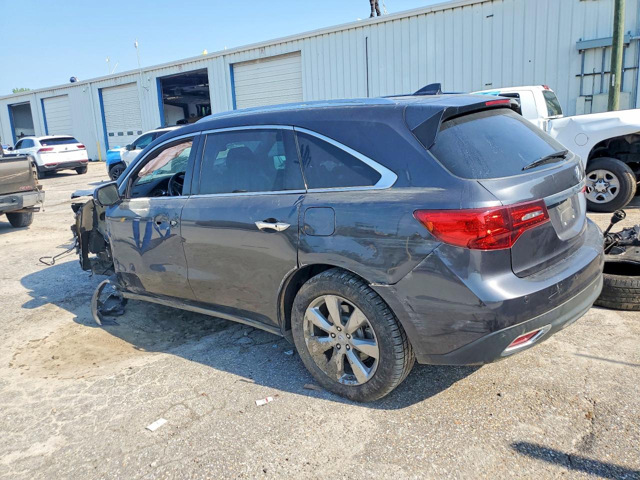 2014 Acura Mdx Advance Black vin: 5FRYD3H86EB020067