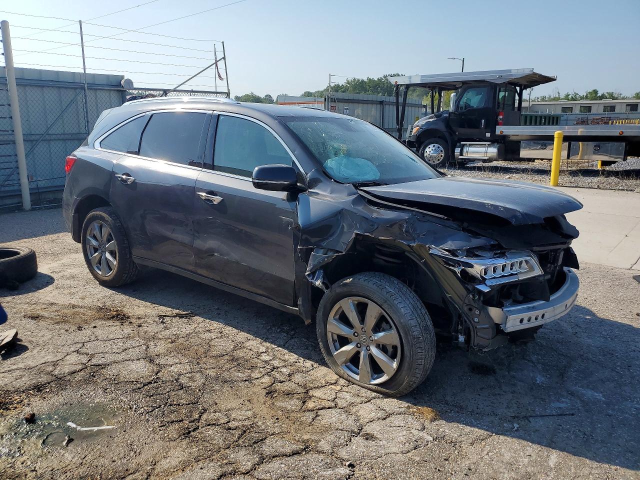 2014 Acura Mdx Advance Black vin: 5FRYD3H86EB020067