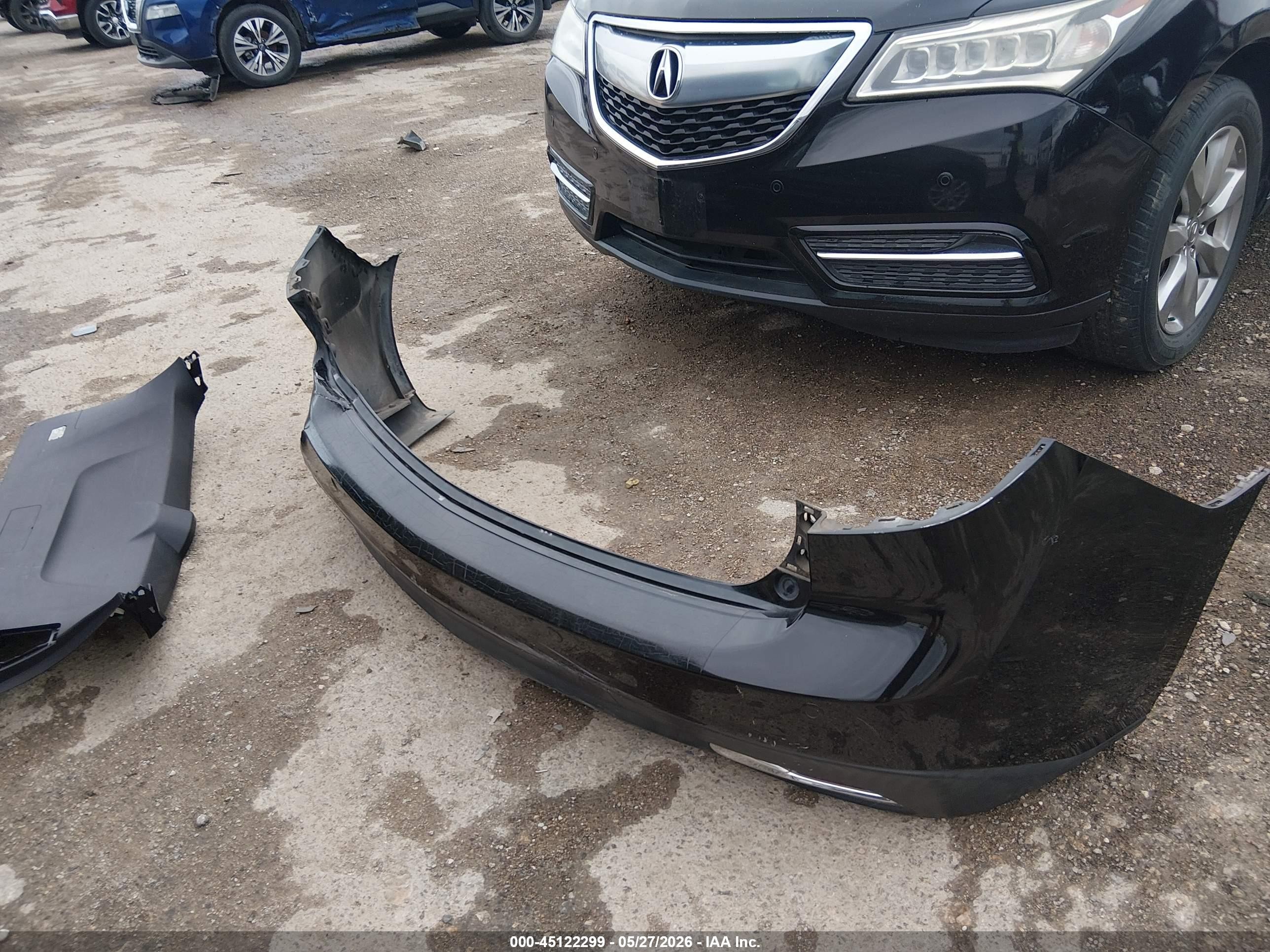 2014 Acura Mdx Advance Pkg W/entertainment Pkg Black vin: 5FRYD3H87EB020384