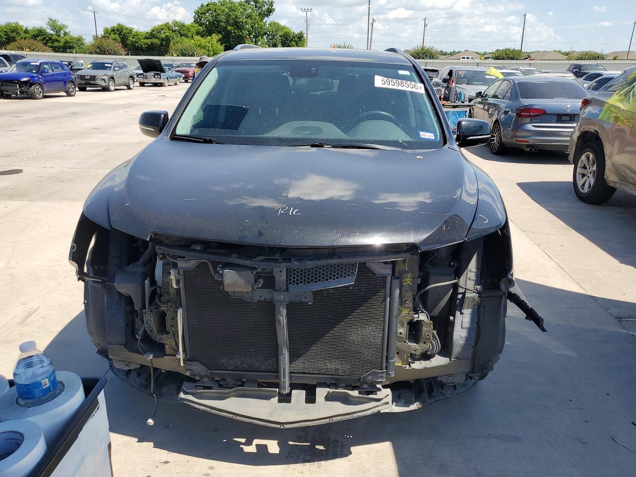 2014 Acura Mdx Advance Черный vin: 5FRYD3H88EB019793