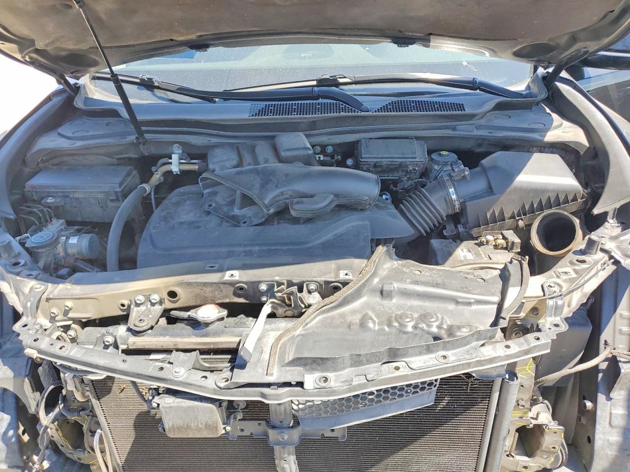 2014 Acura Mdx Advance Черный vin: 5FRYD3H88EB019793