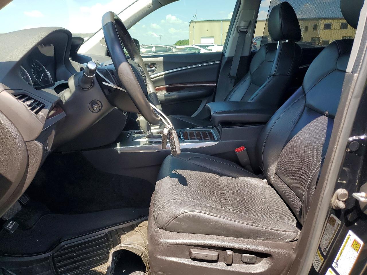 2014 Acura Mdx Advance Черный vin: 5FRYD3H88EB019793
