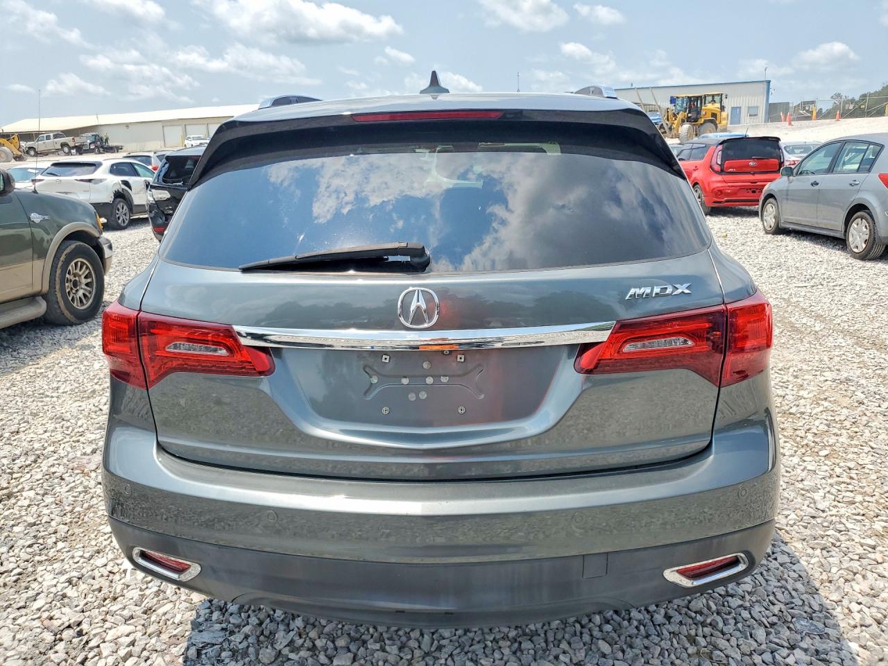 2014 Acura Mdx Advance Серый vin: 5FRYD3H8XEB011016