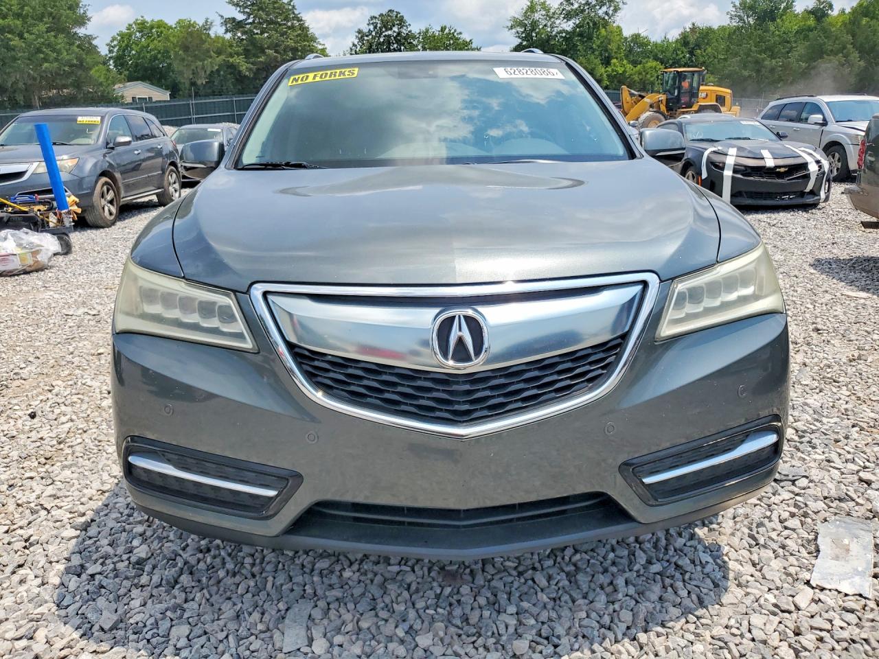 2014 Acura Mdx Advance Серый vin: 5FRYD3H8XEB011016
