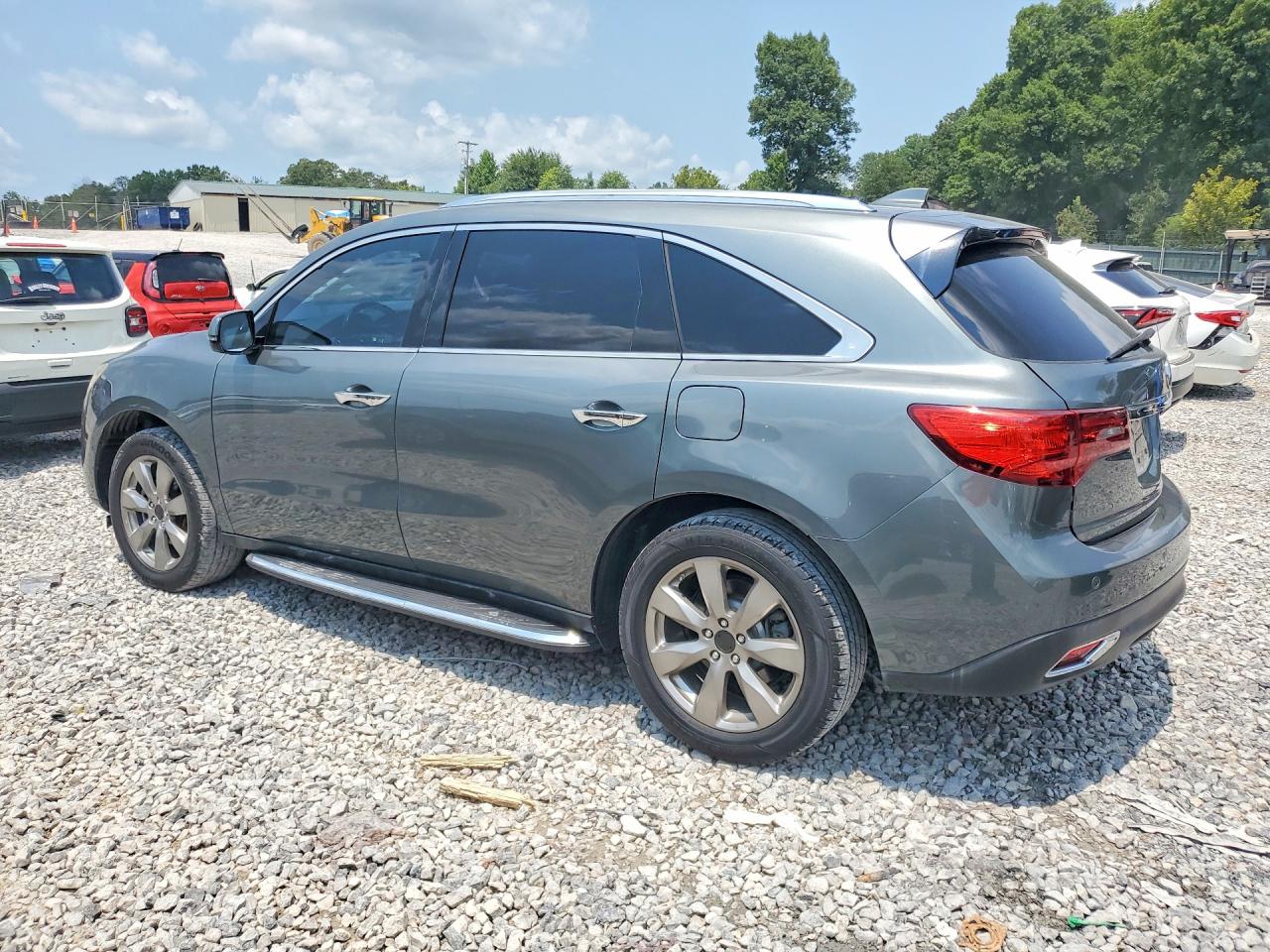 2014 Acura Mdx Advance Серый vin: 5FRYD3H8XEB011016