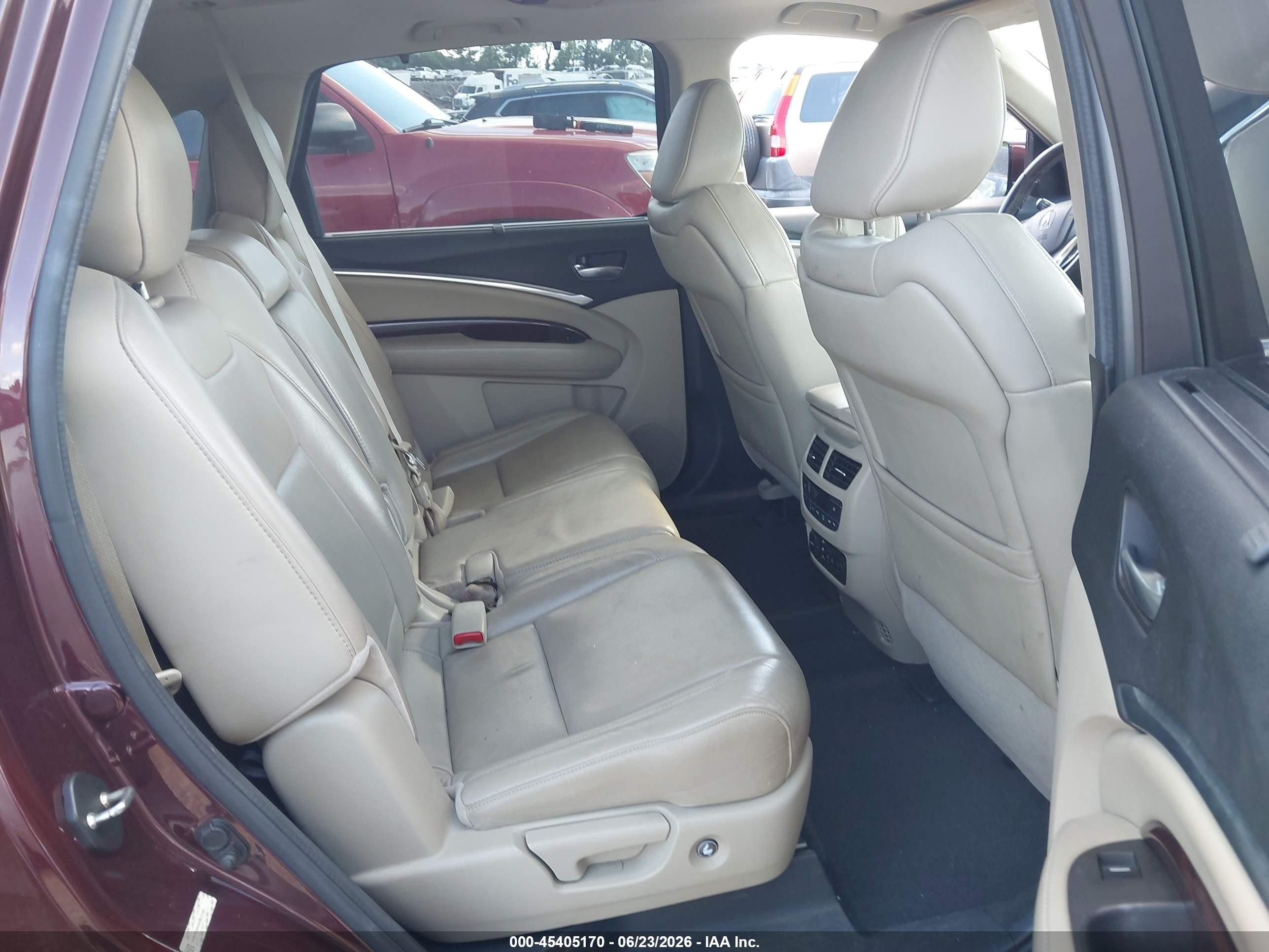 2014 Acura Mdx Advance Pkg W/entertainment Pkg Maroon vin: 5FRYD3H8XEB013381