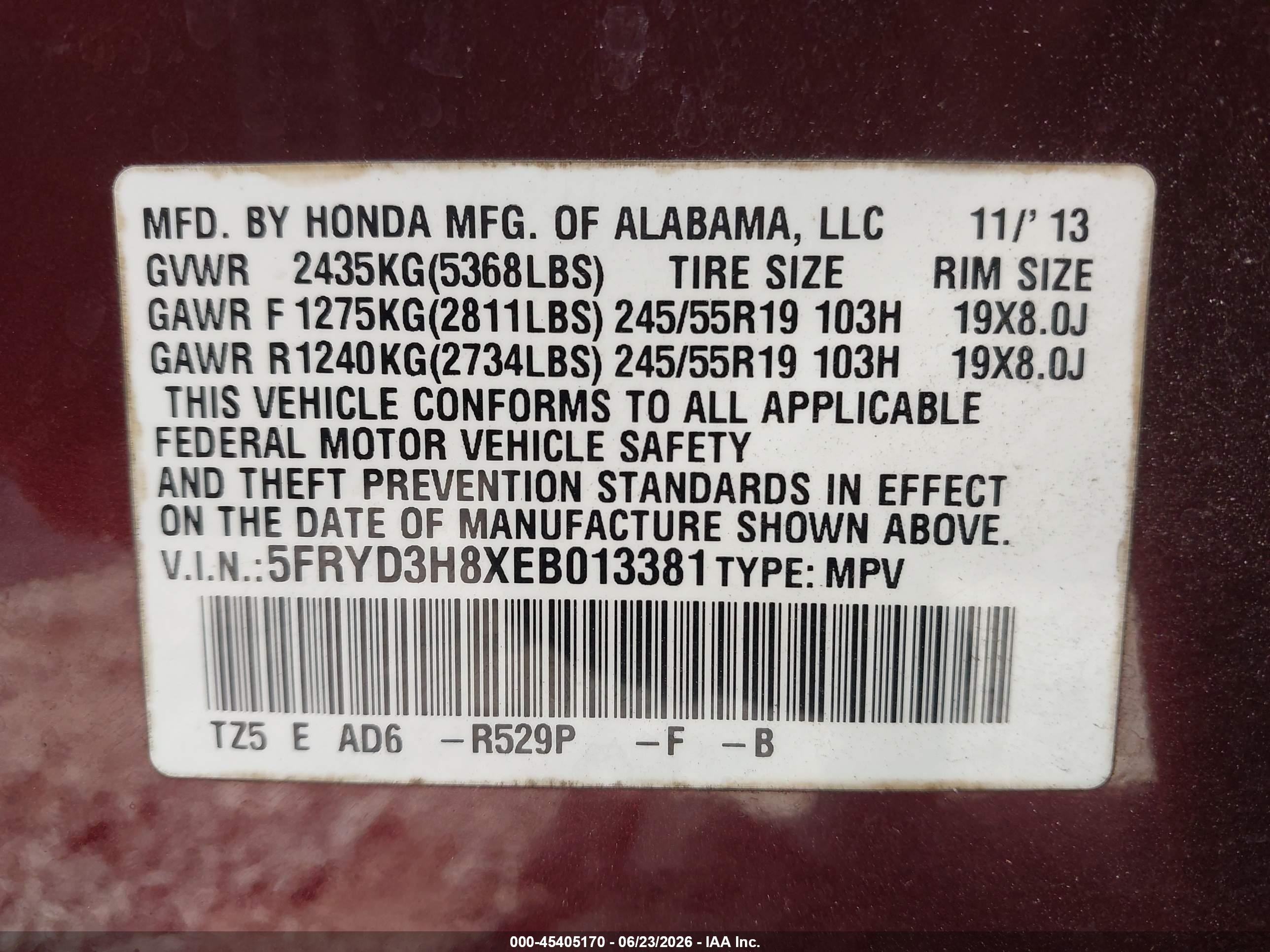 2014 Acura Mdx Advance Pkg W/entertainment Pkg Maroon vin: 5FRYD3H8XEB013381