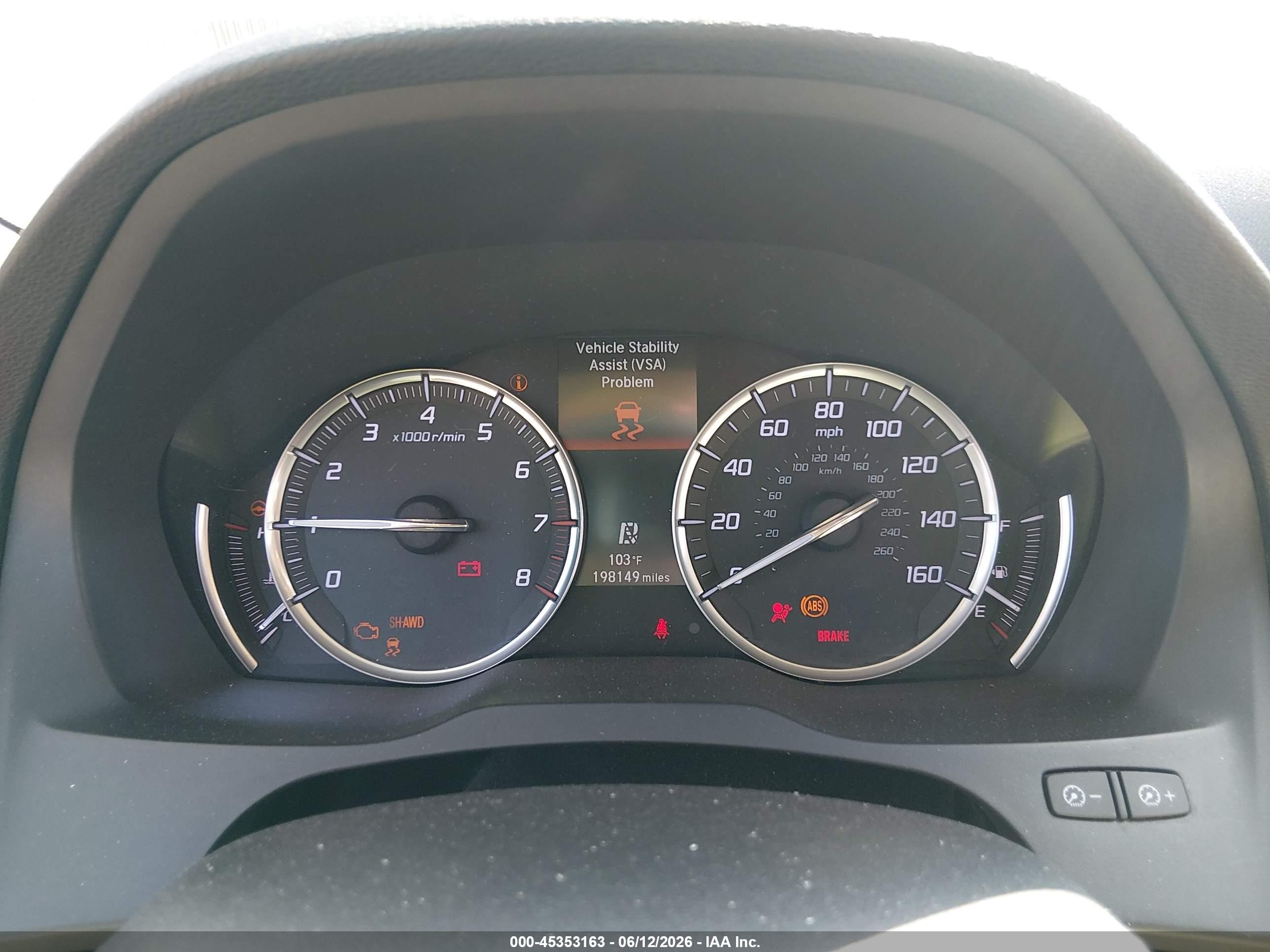 2014 Acura Mdx   White vin: 5FRYD4H20EB014699