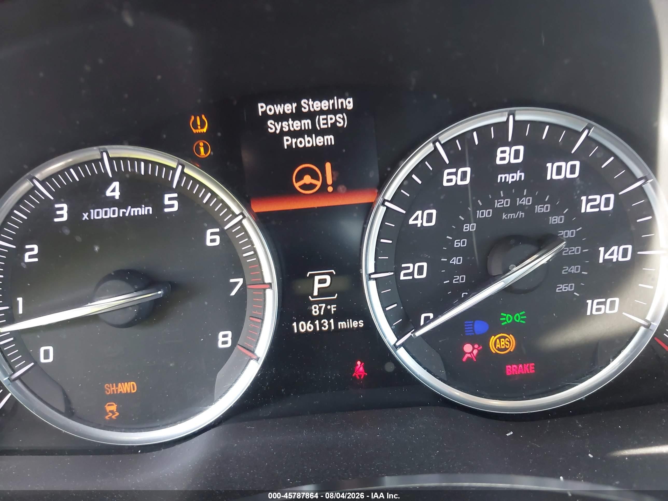 2014 Acura Mdx   Gray vin: 5FRYD4H20EB035696