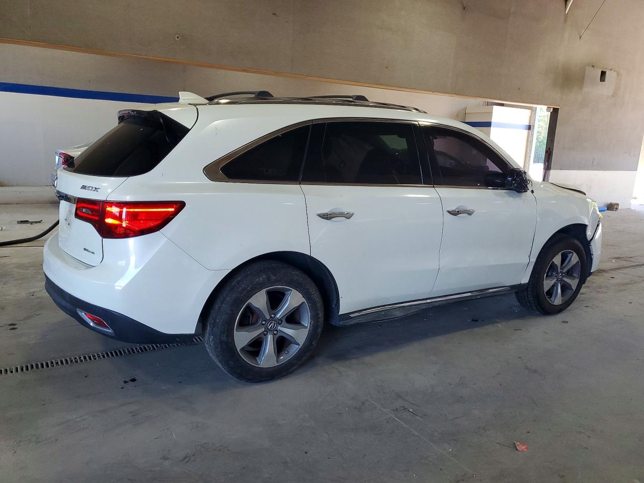 2015 Acura Mdx White vin: 5FRYD4H20FB010413
