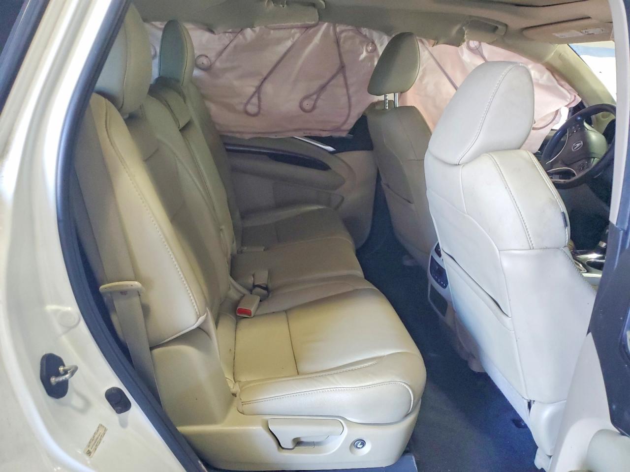2015 Acura Mdx White vin: 5FRYD4H20FB010413