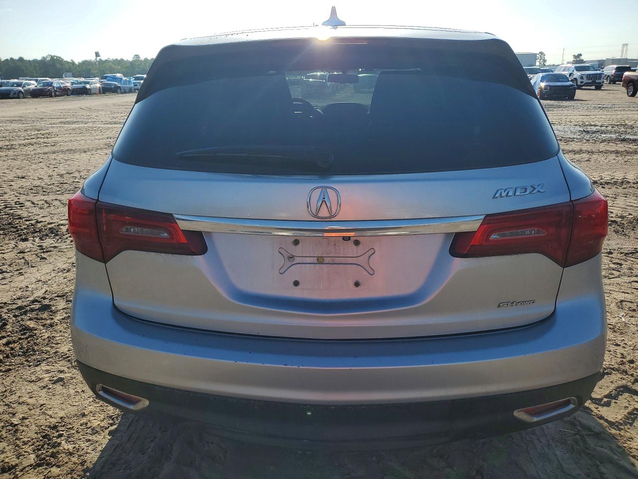 2015 Acura Mdx Silver vin: 5FRYD4H20FB030158