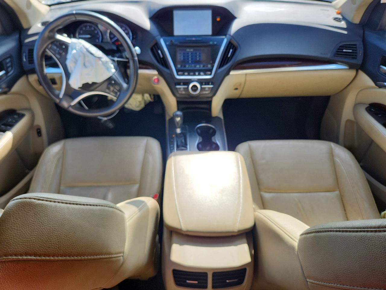 2014 Acura Mdx White vin: 5FRYD4H21EB006904