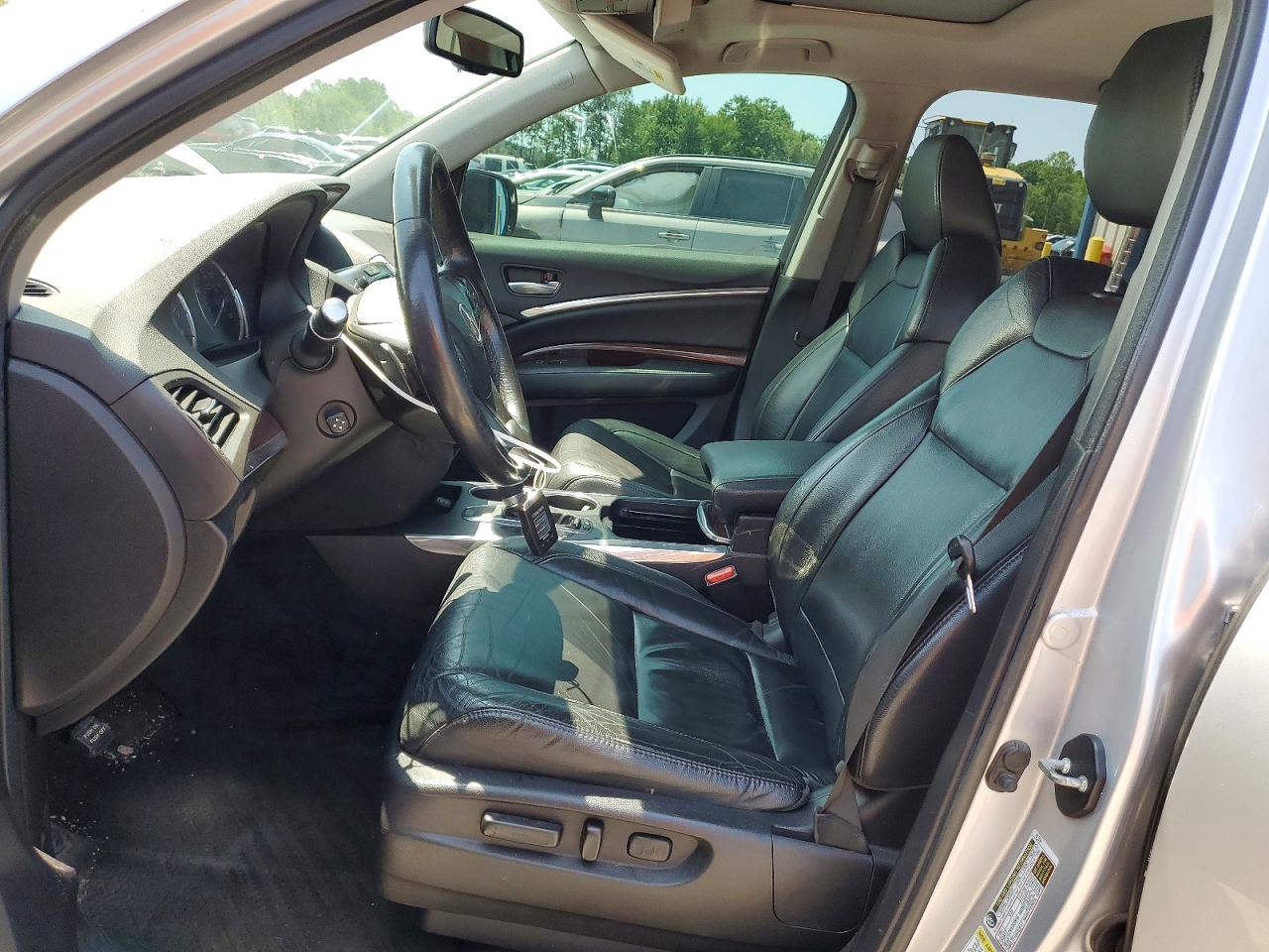 2014 Acura Mdx Silver vin: 5FRYD4H21EB007292
