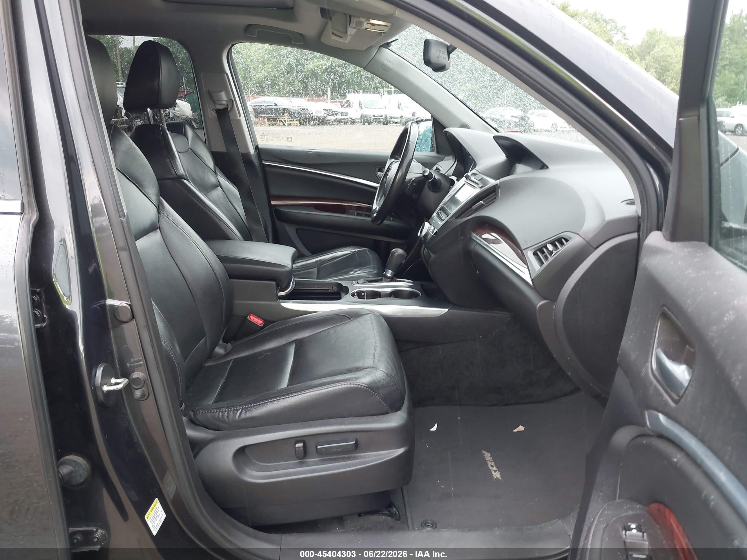 2014 Acura Mdx   Gray vin: 5FRYD4H21EB013738