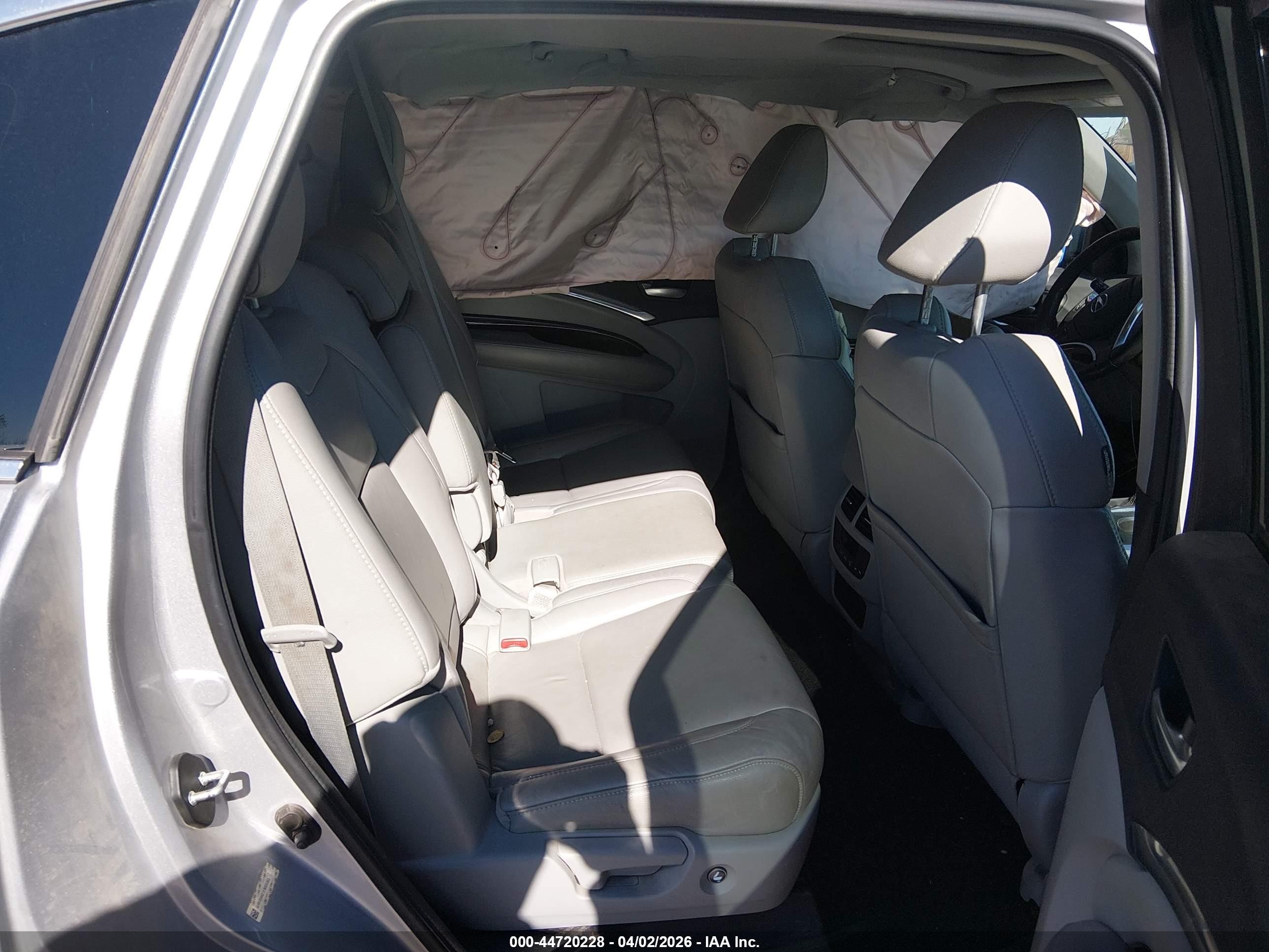 2015 Acura Mdx   Gray vin: 5FRYD4H21FB004362