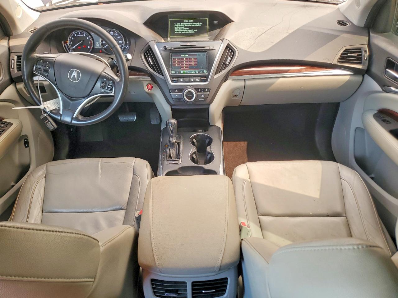 2014 Acura Mdx Gray vin: 5FRYD4H22EB042634