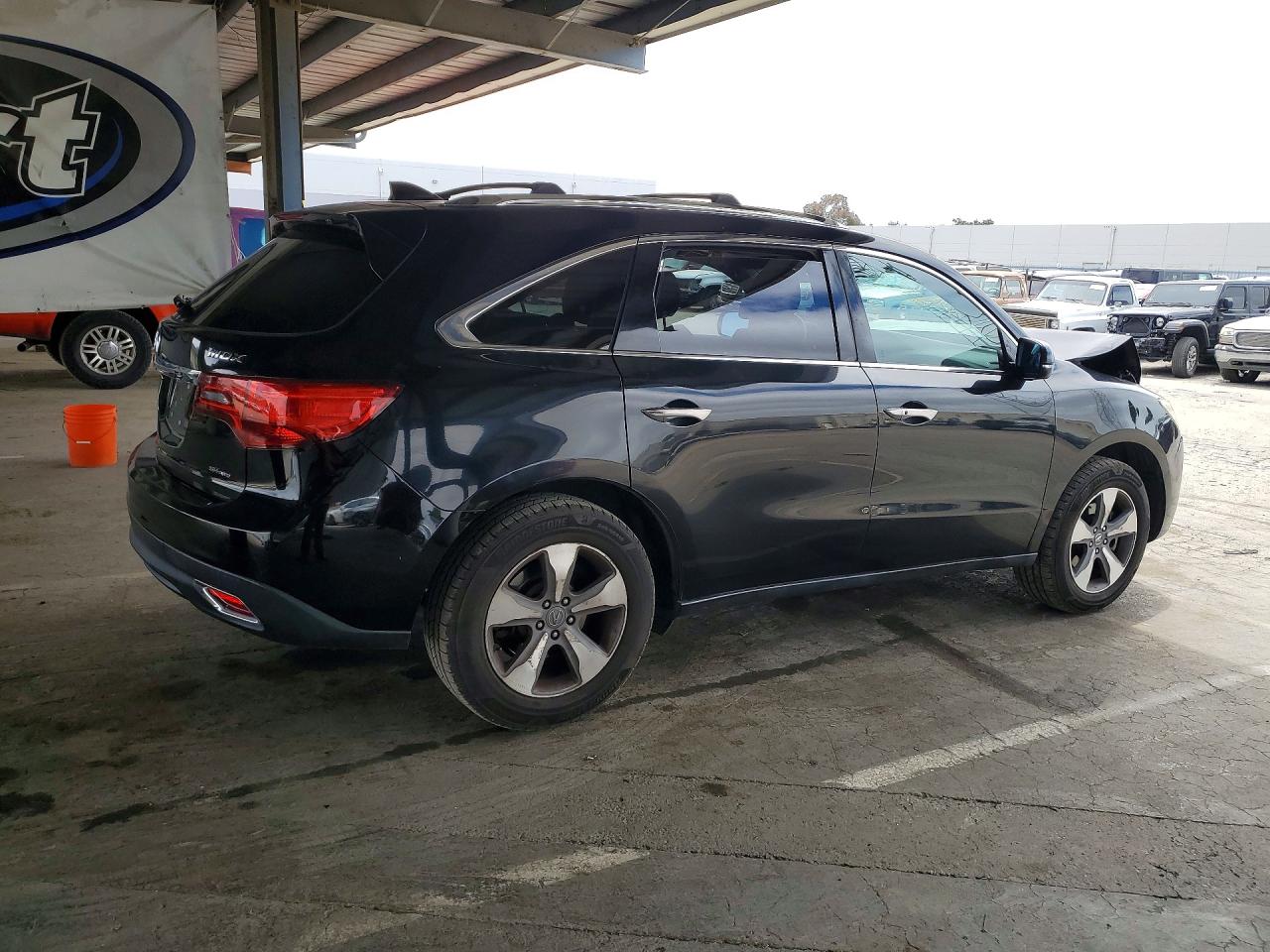 2014 Acura Mdx Black vin: 5FRYD4H23EB020299