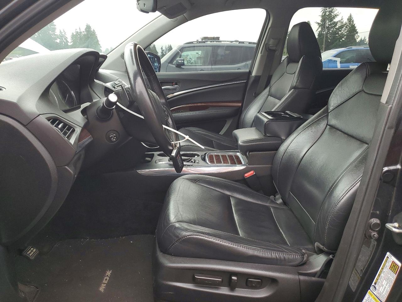 2014 Acura Mdx Gray vin: 5FRYD4H23EB036003