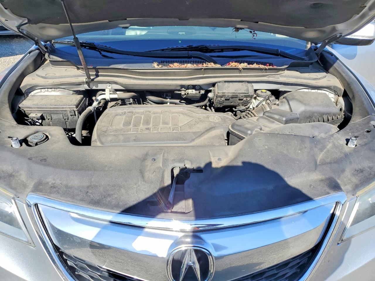 2014 Acura Mdx Silver vin: 5FRYD4H24EB003317