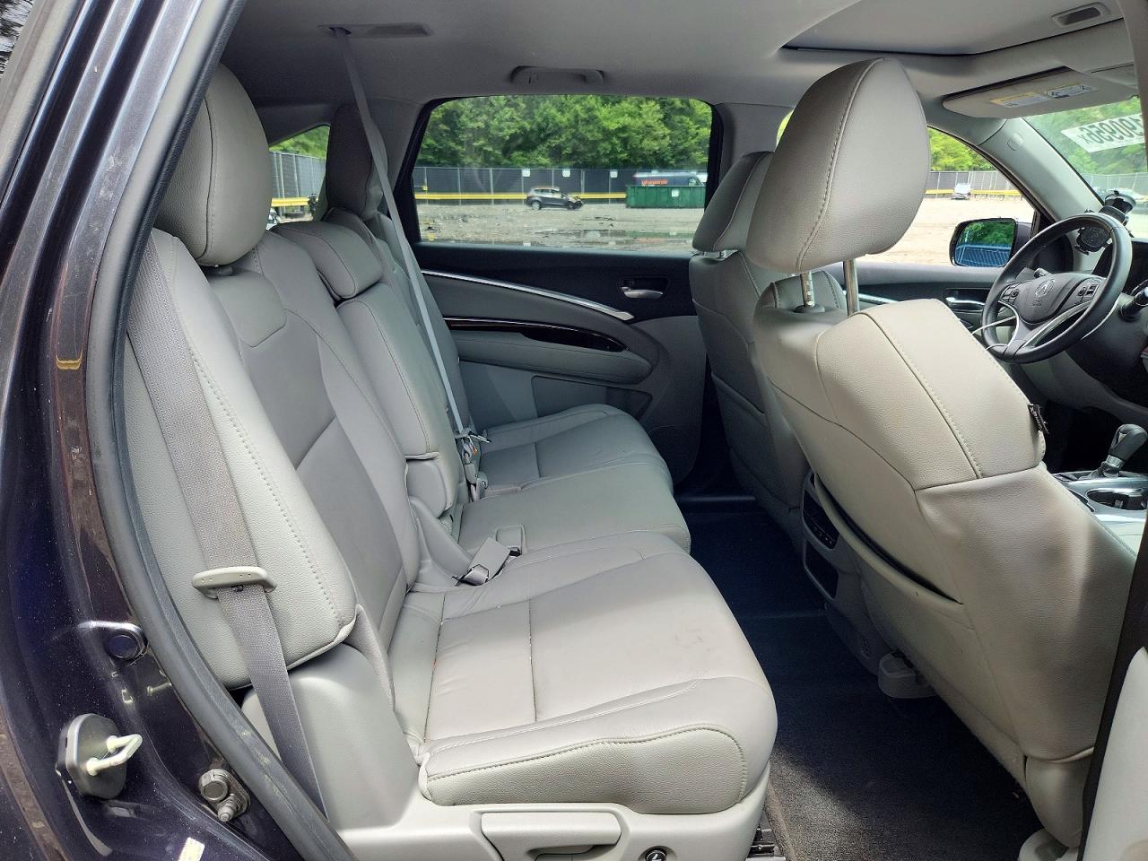 2014 Acura Mdx Gray vin: 5FRYD4H24EB024586