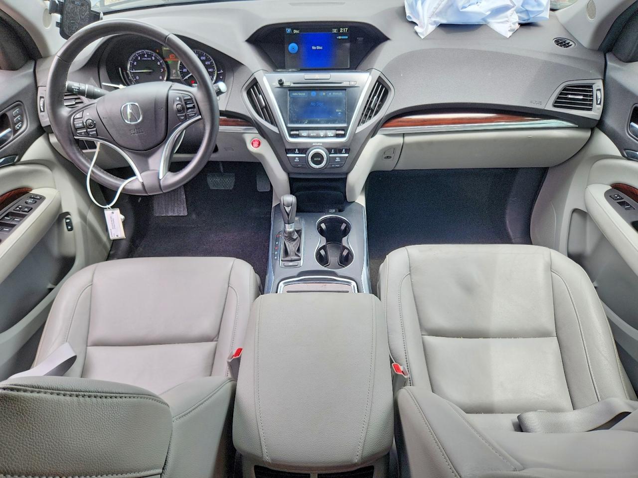 2014 Acura Mdx Gray vin: 5FRYD4H24EB024586