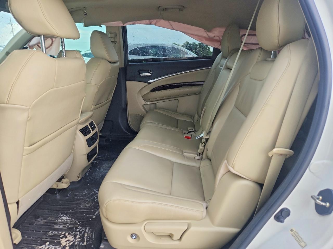 2014 Acura Mdx White vin: 5FRYD4H24EB036379