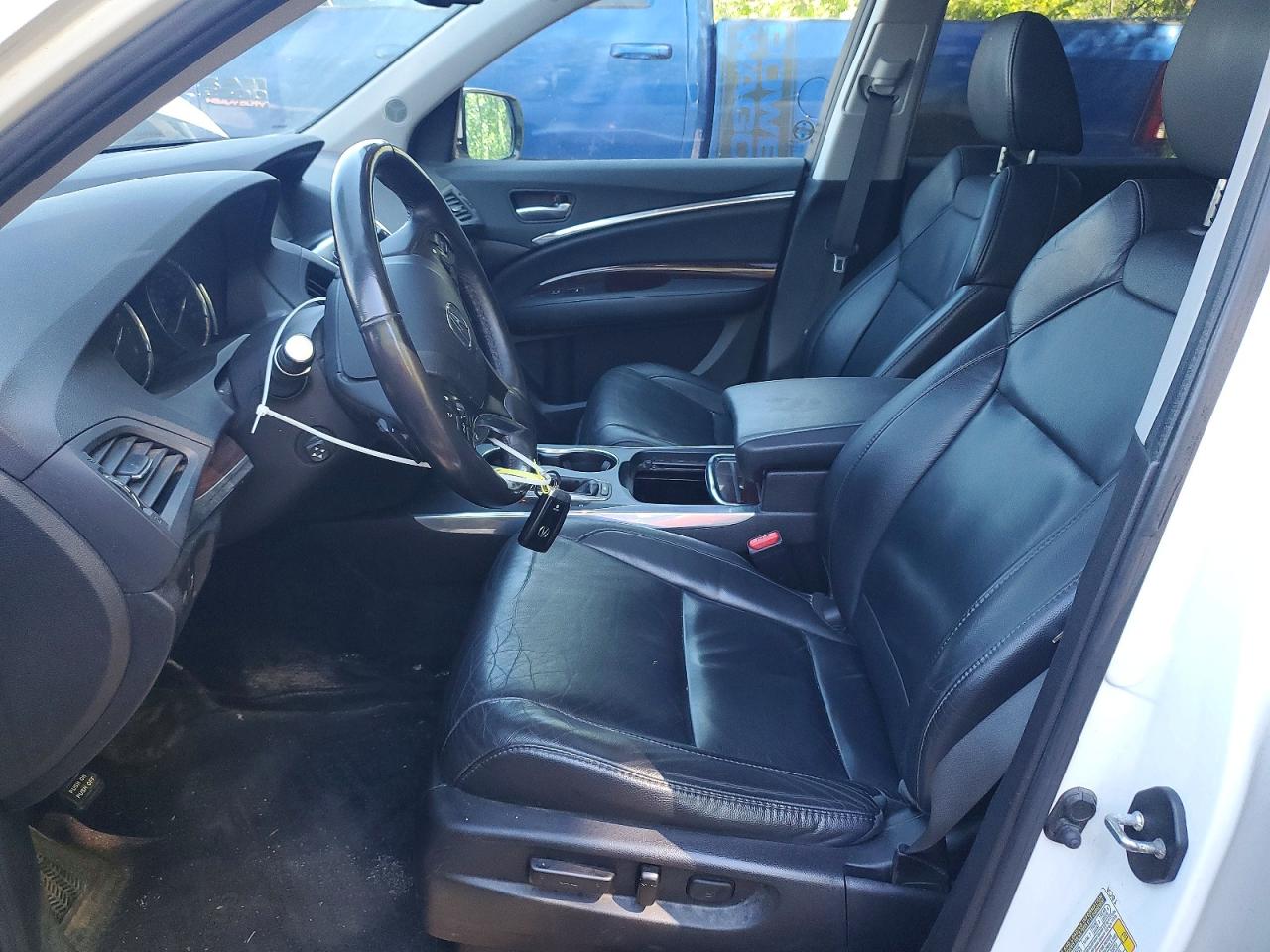 2014 Acura Mdx White vin: 5FRYD4H24EB505387