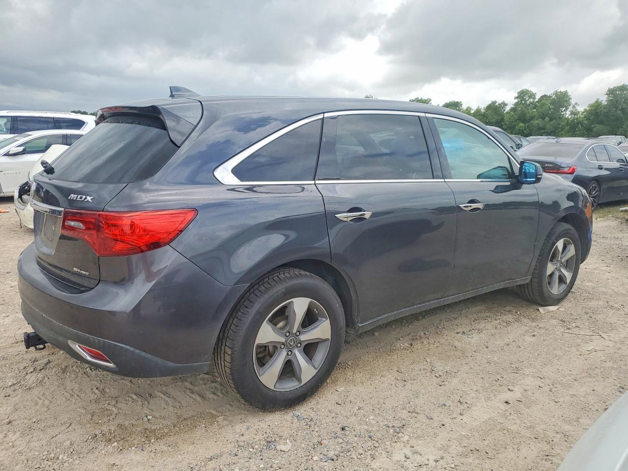 2014 Acura Mdx Black vin: 5FRYD4H25EB017291
