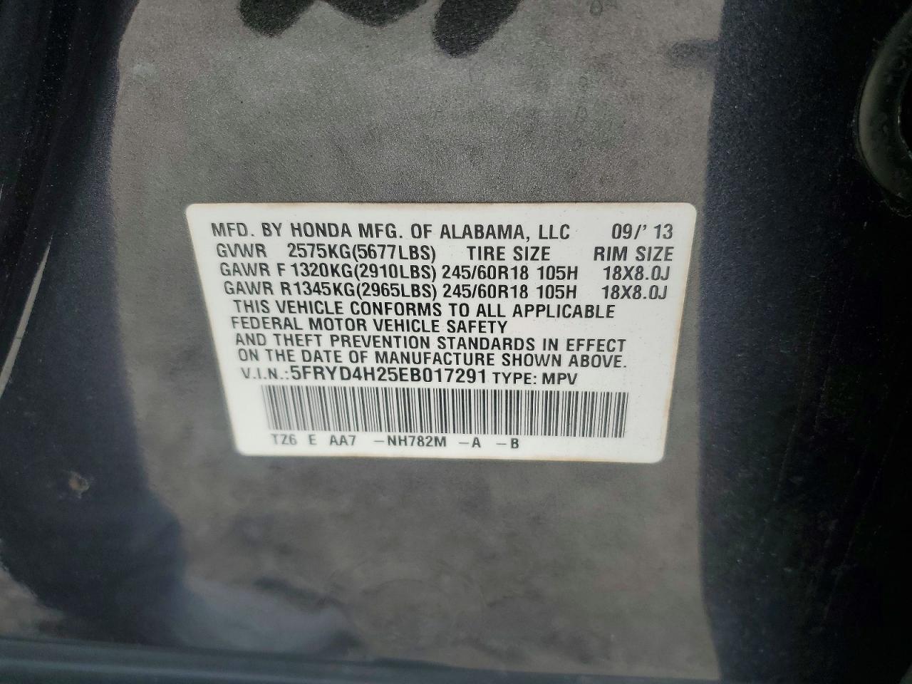 2014 Acura Mdx Black vin: 5FRYD4H25EB017291
