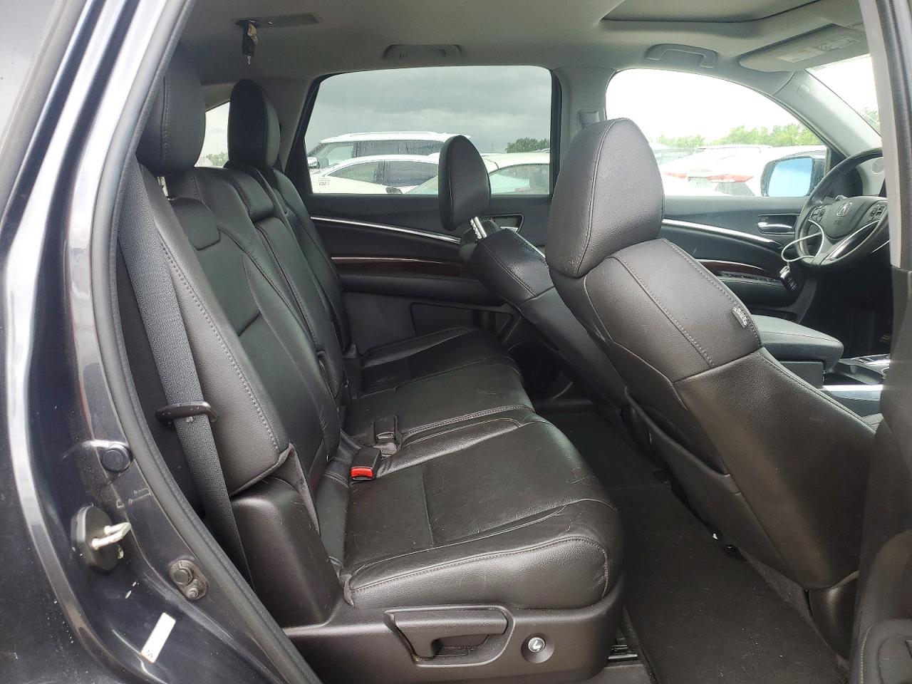 2014 Acura Mdx Black vin: 5FRYD4H25EB017291