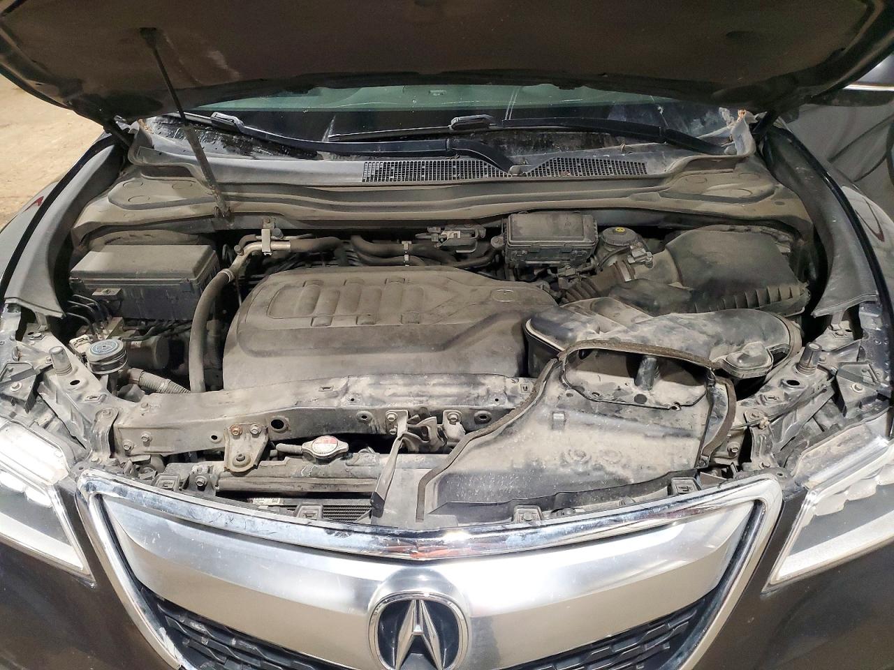 2015 Acura Mdx Charcoal vin: 5FRYD4H25FB014117