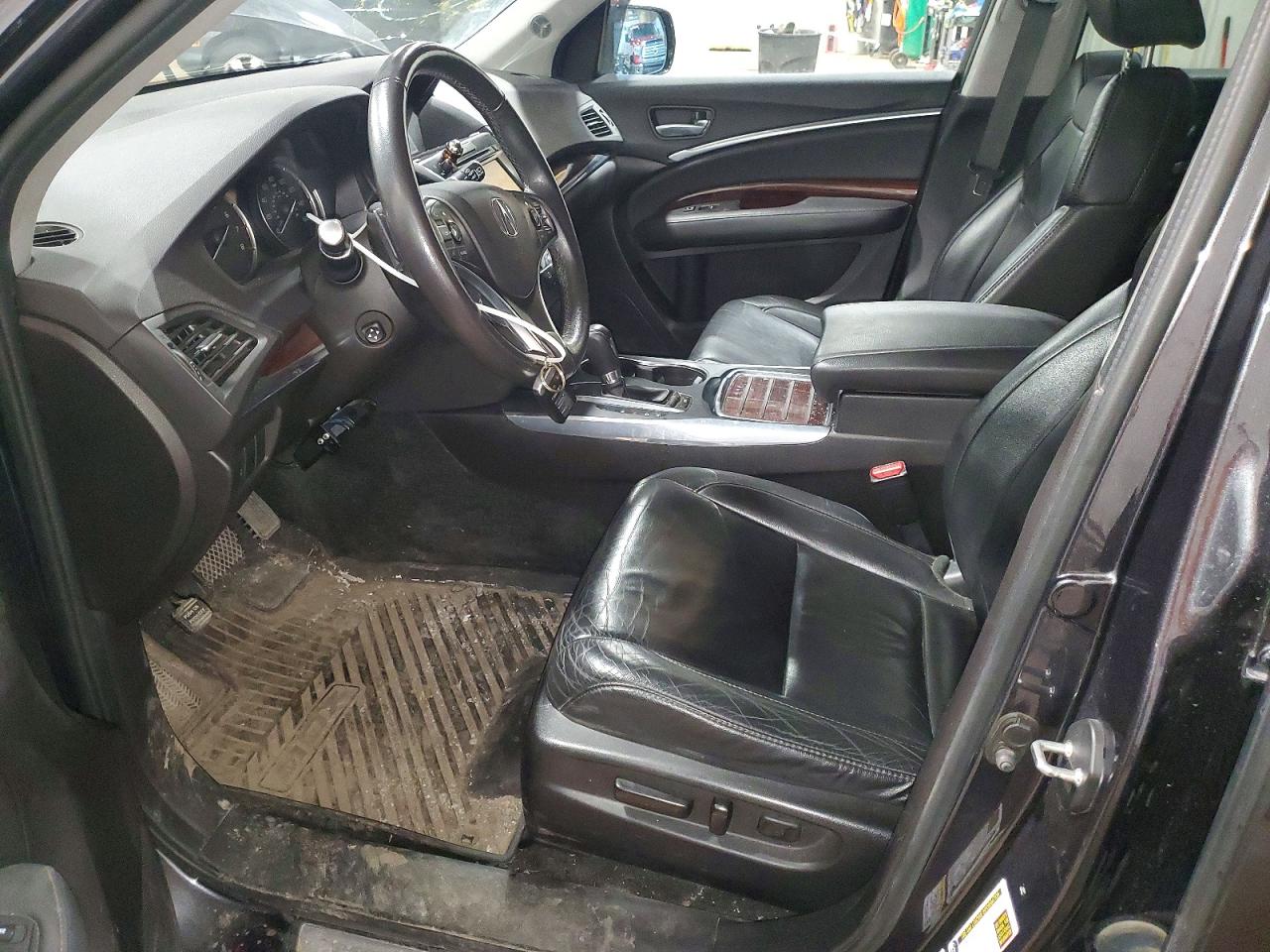 2015 Acura Mdx Charcoal vin: 5FRYD4H25FB014117