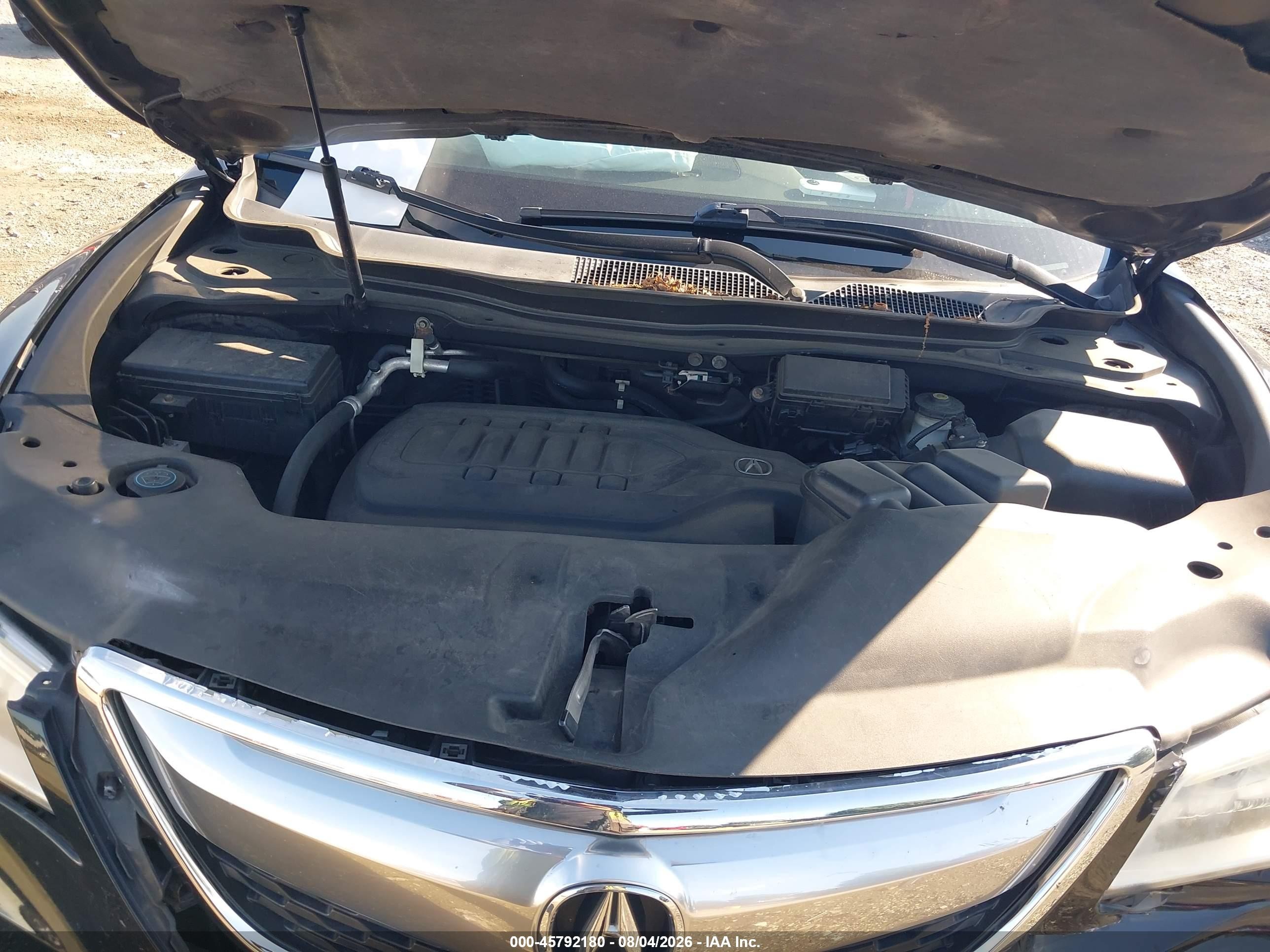 2015 Acura Mdx   Dark Blue vin: 5FRYD4H25FB024131