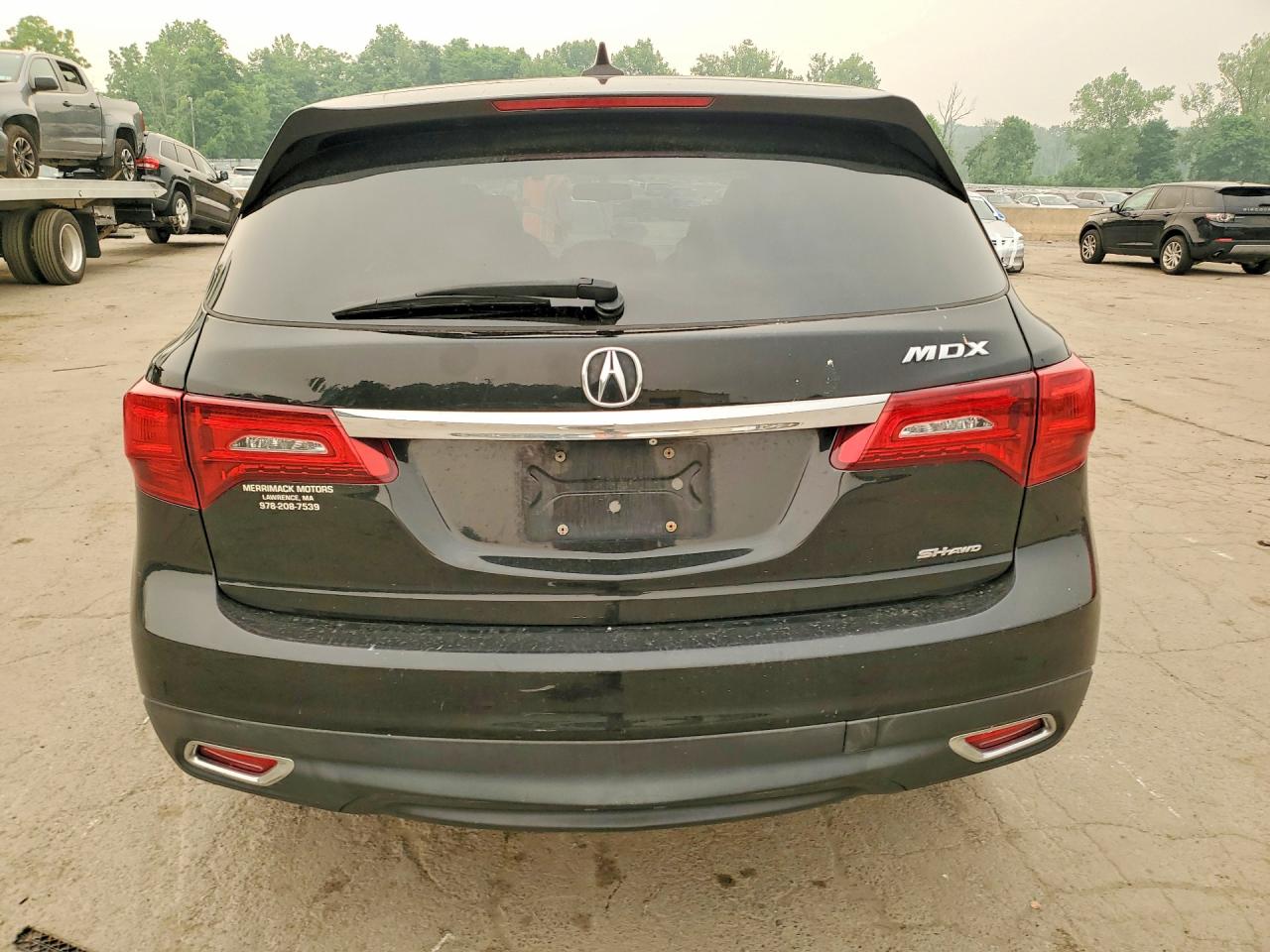 2015 Acura Mdx Black vin: 5FRYD4H25FB025246