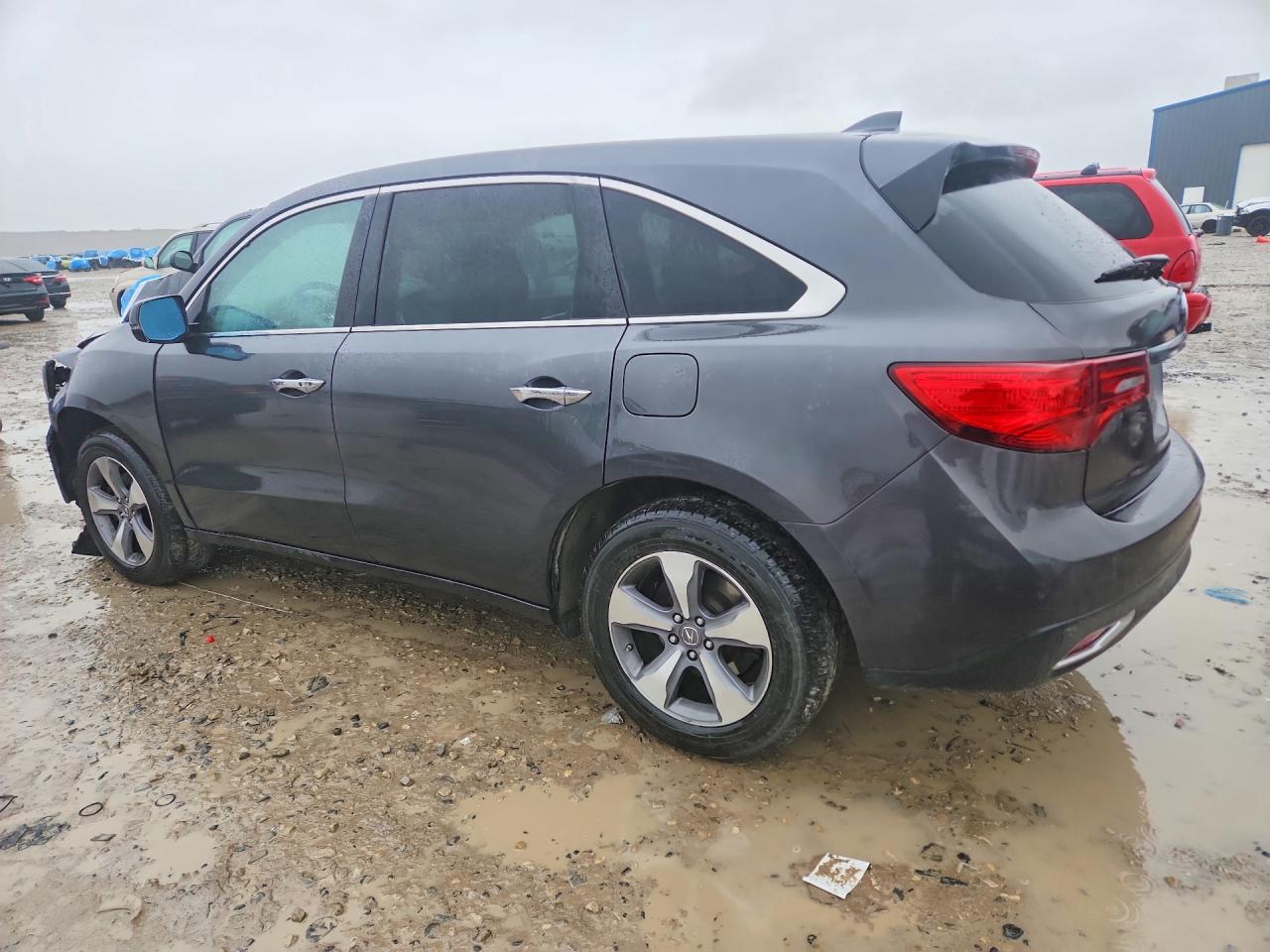 2014 Acura Mdx Charcoal vin: 5FRYD4H26EB003092