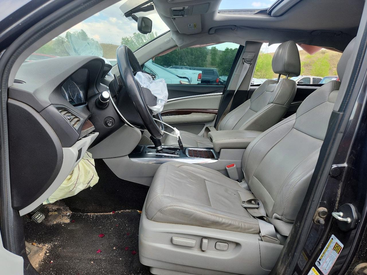 2014 Acura Mdx Charcoal vin: 5FRYD4H26EB012472