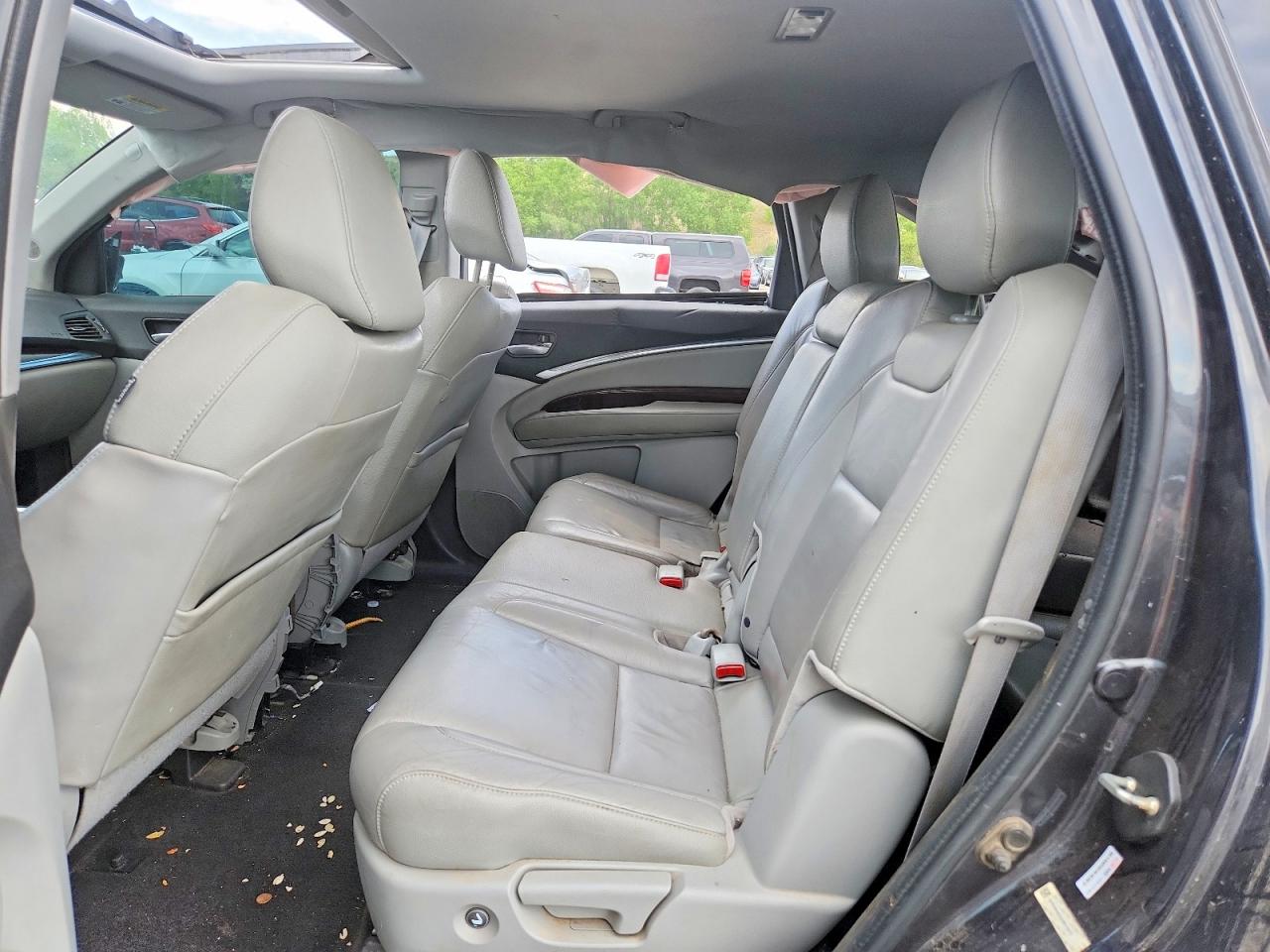 2014 Acura Mdx Charcoal vin: 5FRYD4H26EB012472