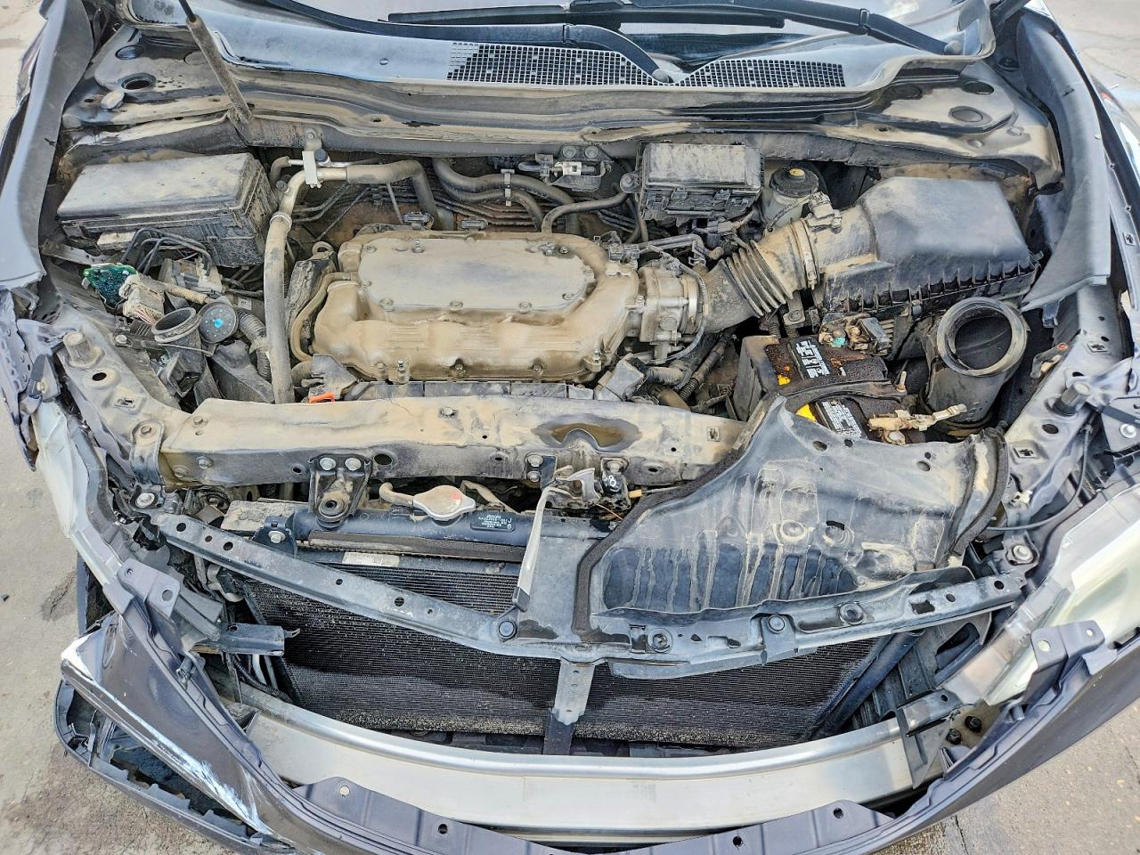 2014 Acura Mdx Charcoal vin: 5FRYD4H26EB012472