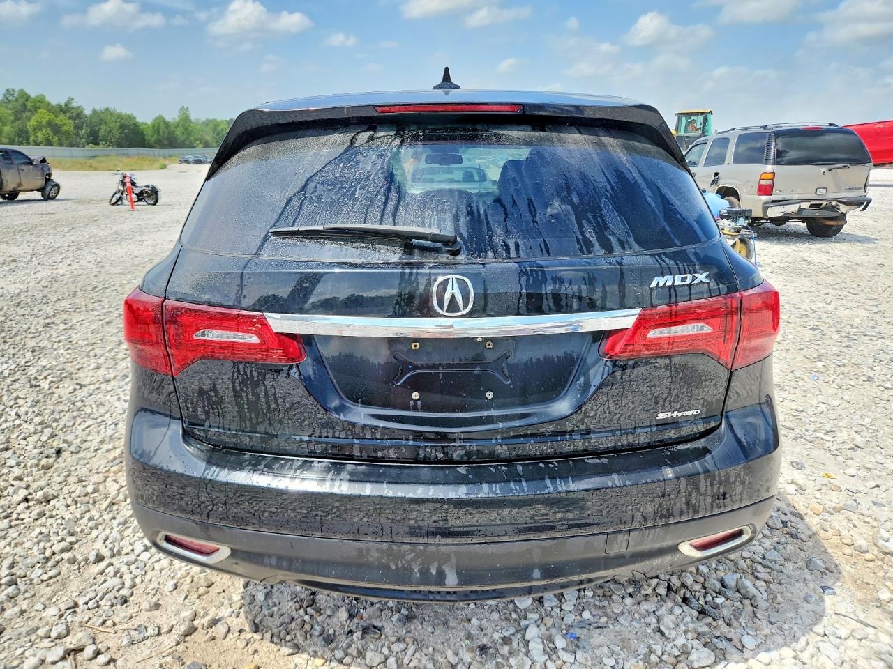2014 Acura Mdx Черный vin: 5FRYD4H27EB010844