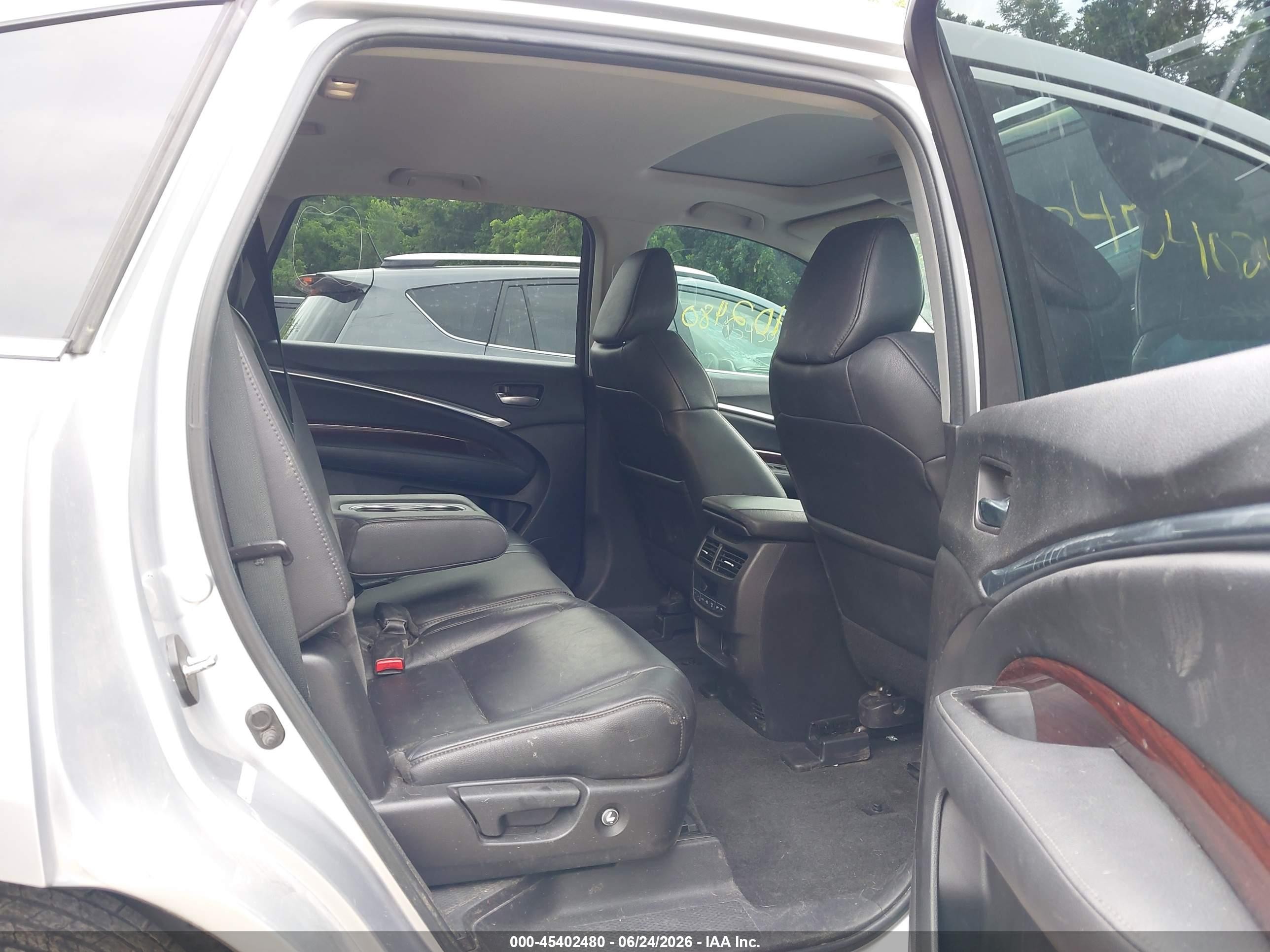2014 Acura Mdx Silver vin: 5FRYD4H27EB031211