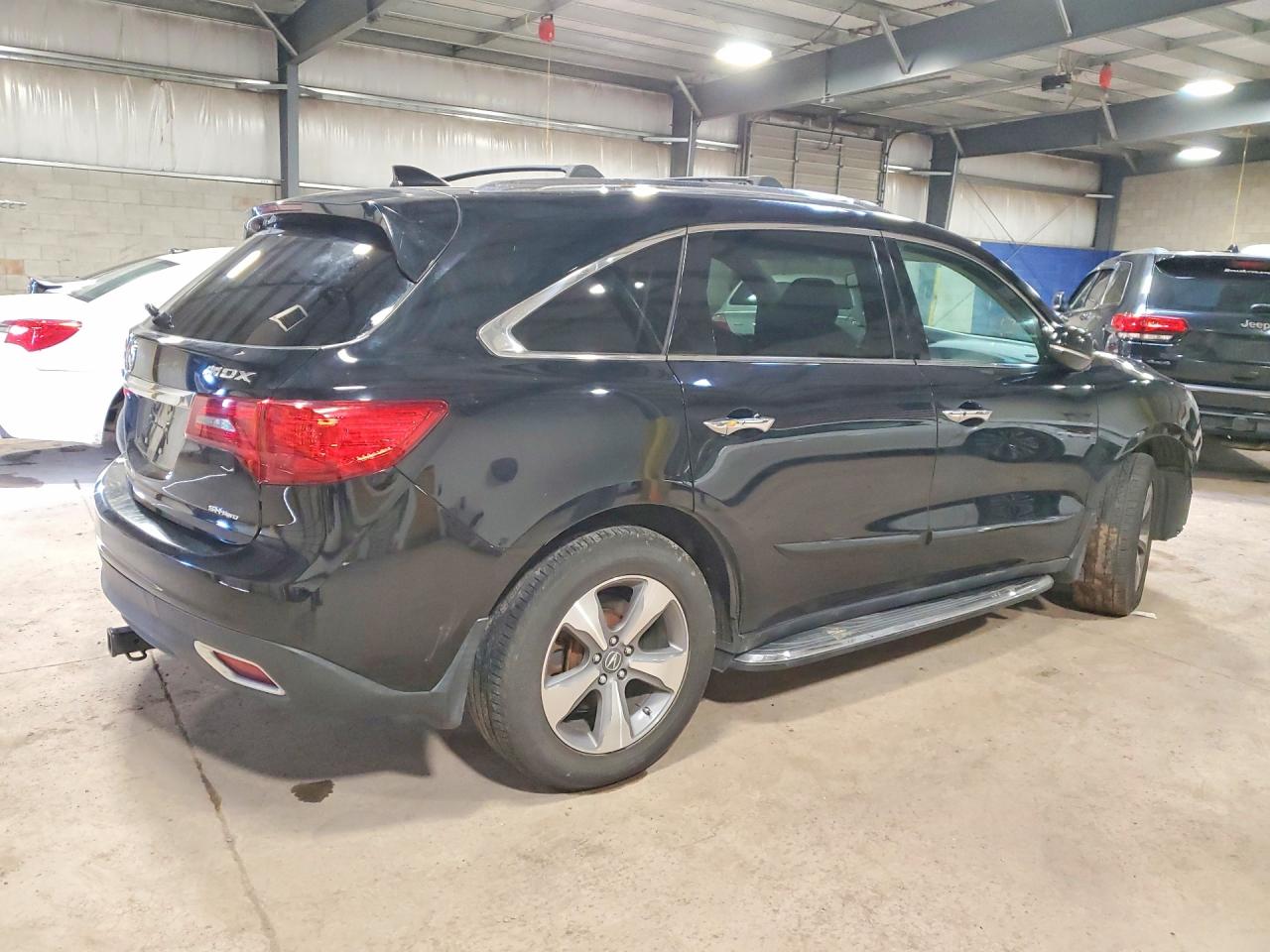 2015 Acura Mdx Black vin: 5FRYD4H27FB016418