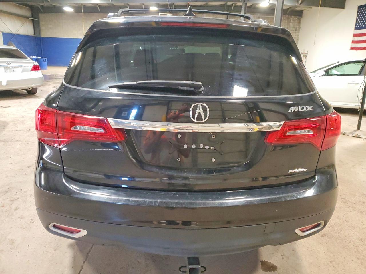 2015 Acura Mdx Black vin: 5FRYD4H27FB016418