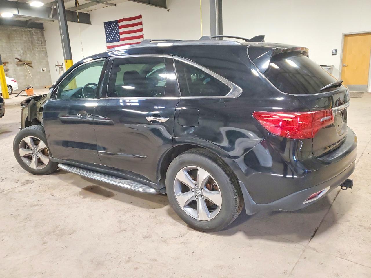 2015 Acura Mdx Black vin: 5FRYD4H27FB016418