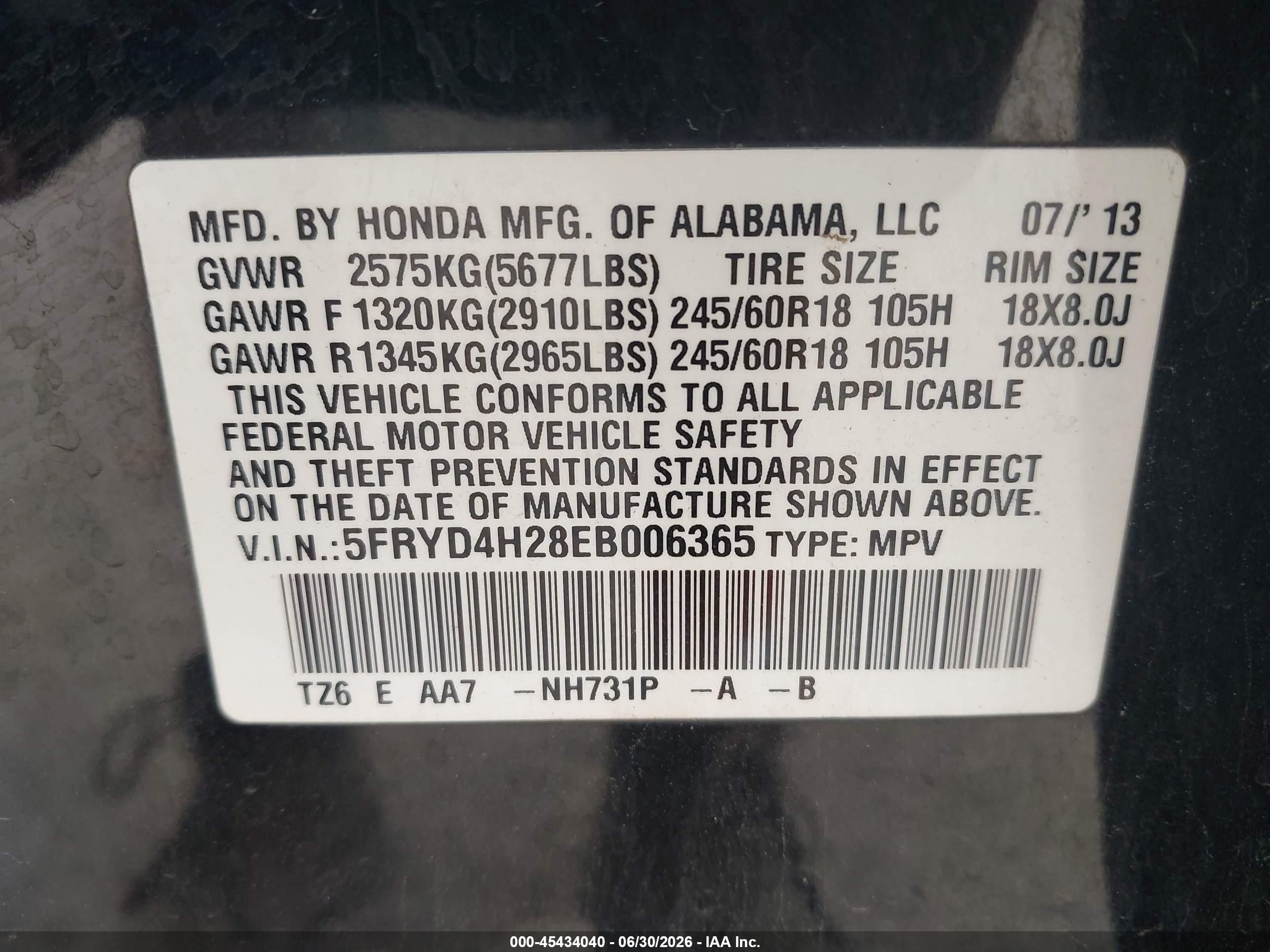 2014 Acura Mdx   Black vin: 5FRYD4H28EB006365