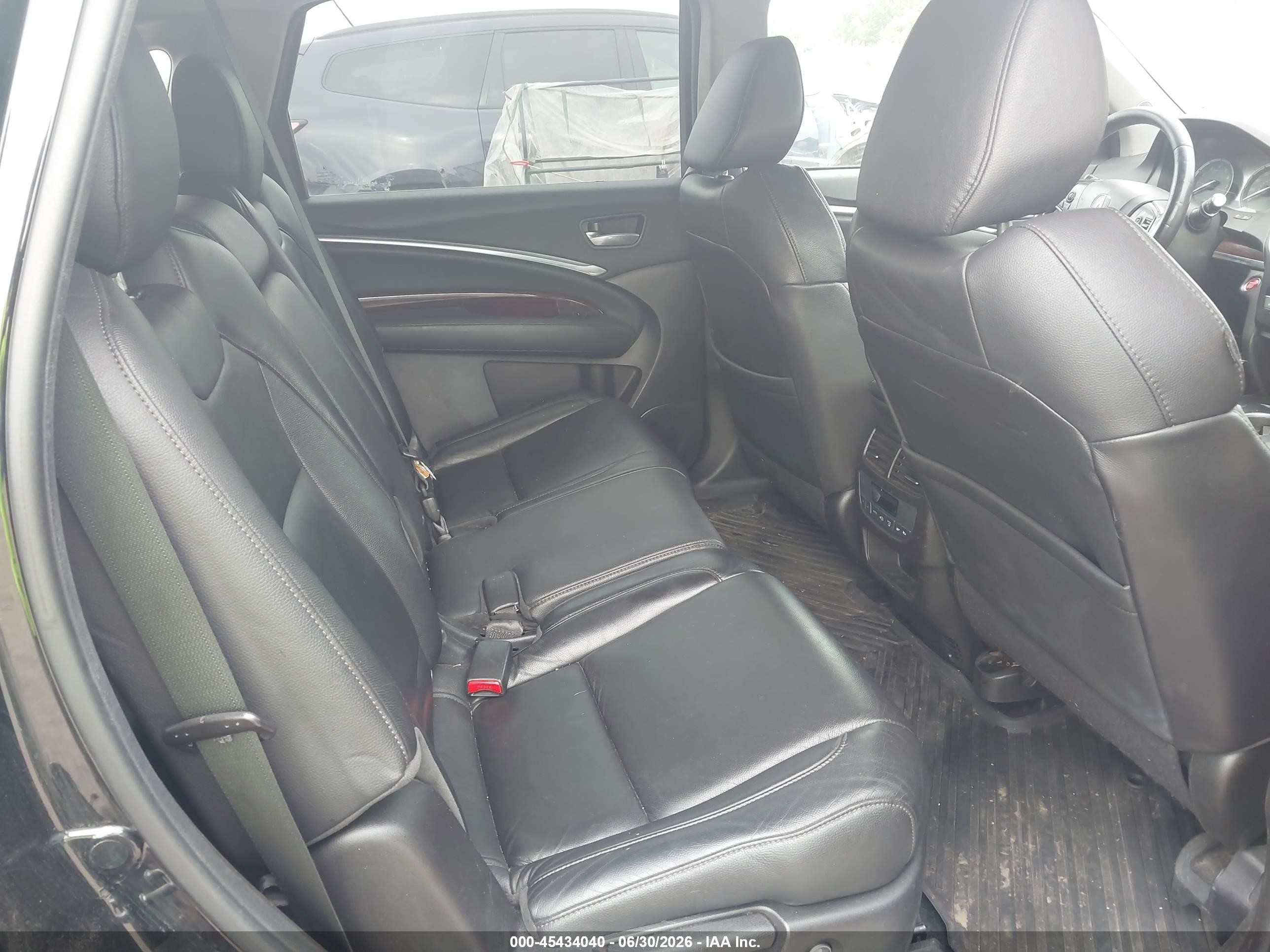 2014 Acura Mdx   Black vin: 5FRYD4H28EB006365