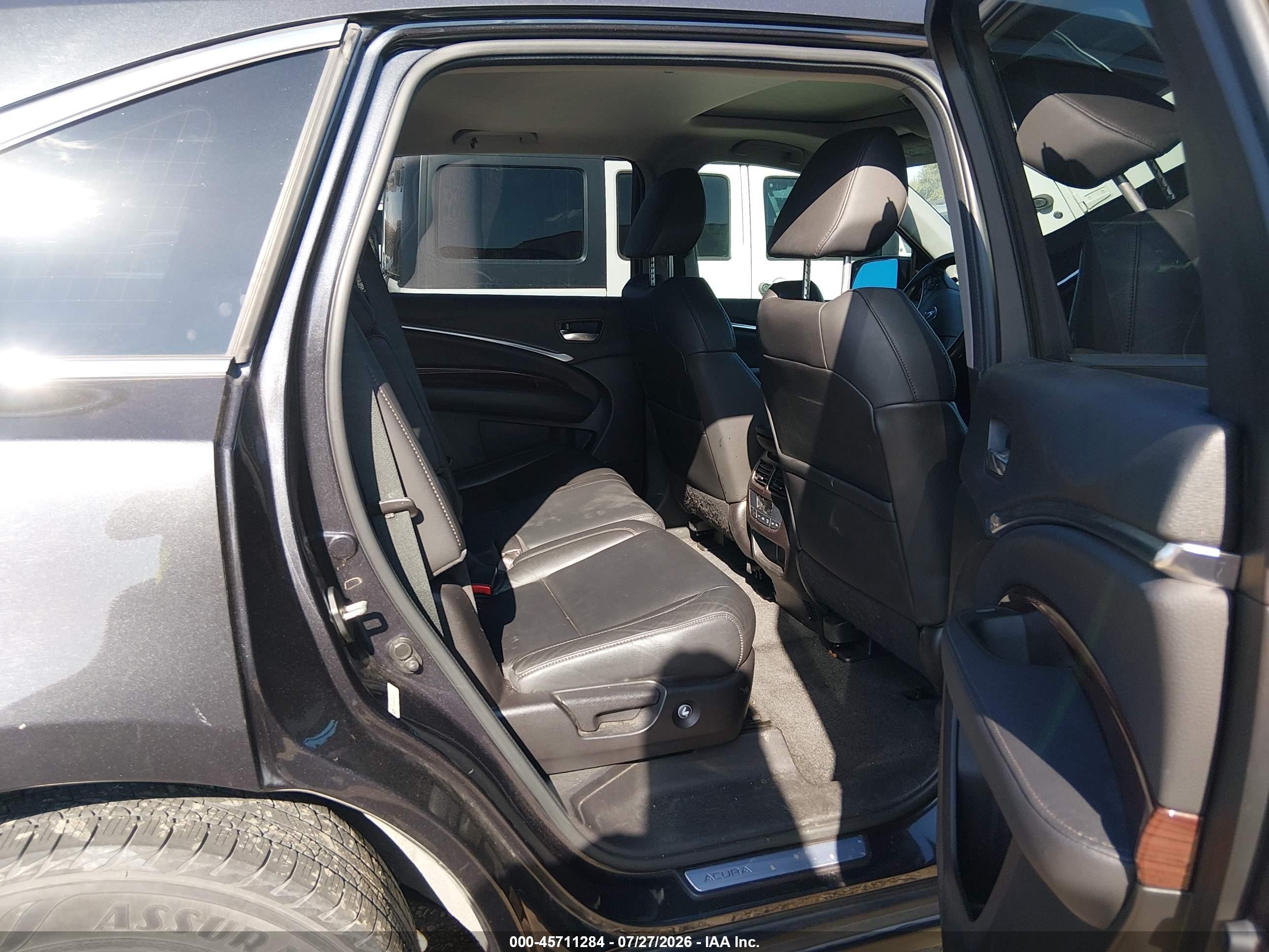 2014 Acura Mdx   Gray vin: 5FRYD4H28EB017723