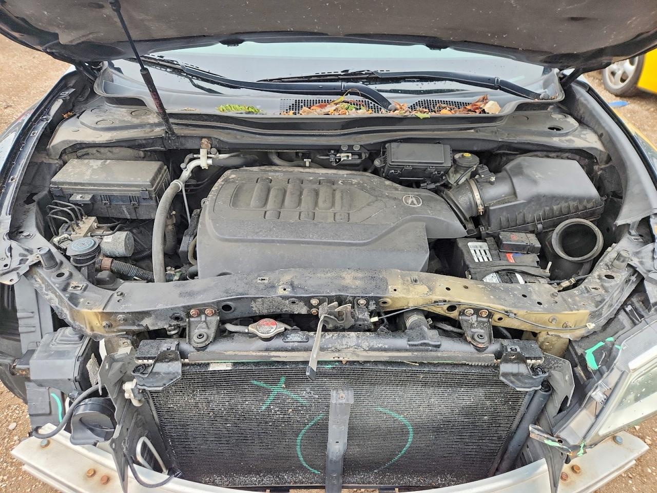 2014 Acura Mdx Черный vin: 5FRYD4H28EB020251