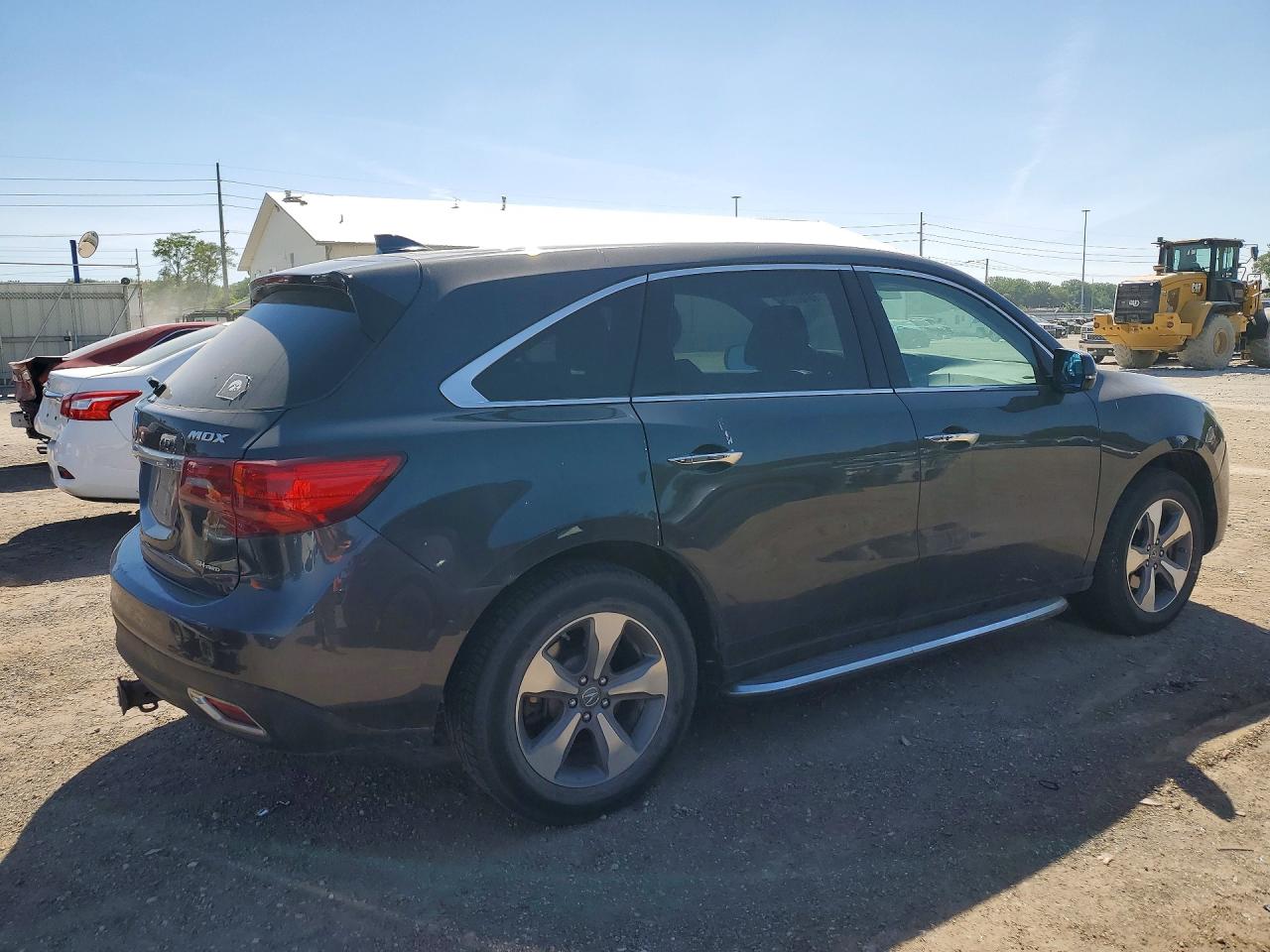 2014 Acura Mdx Charcoal vin: 5FRYD4H28EB027443